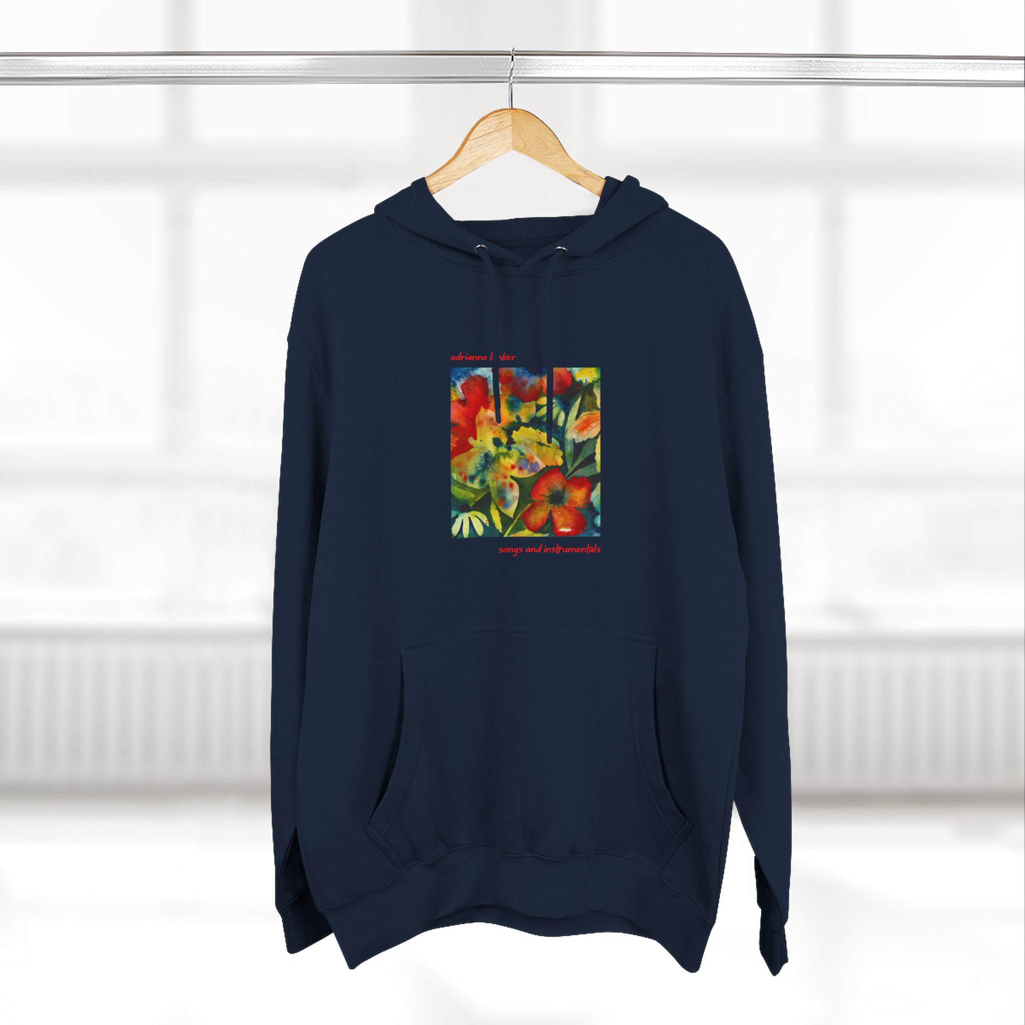 Adrianne Lenker Songs and Instrumentals Three-panel Fleece Hoodie