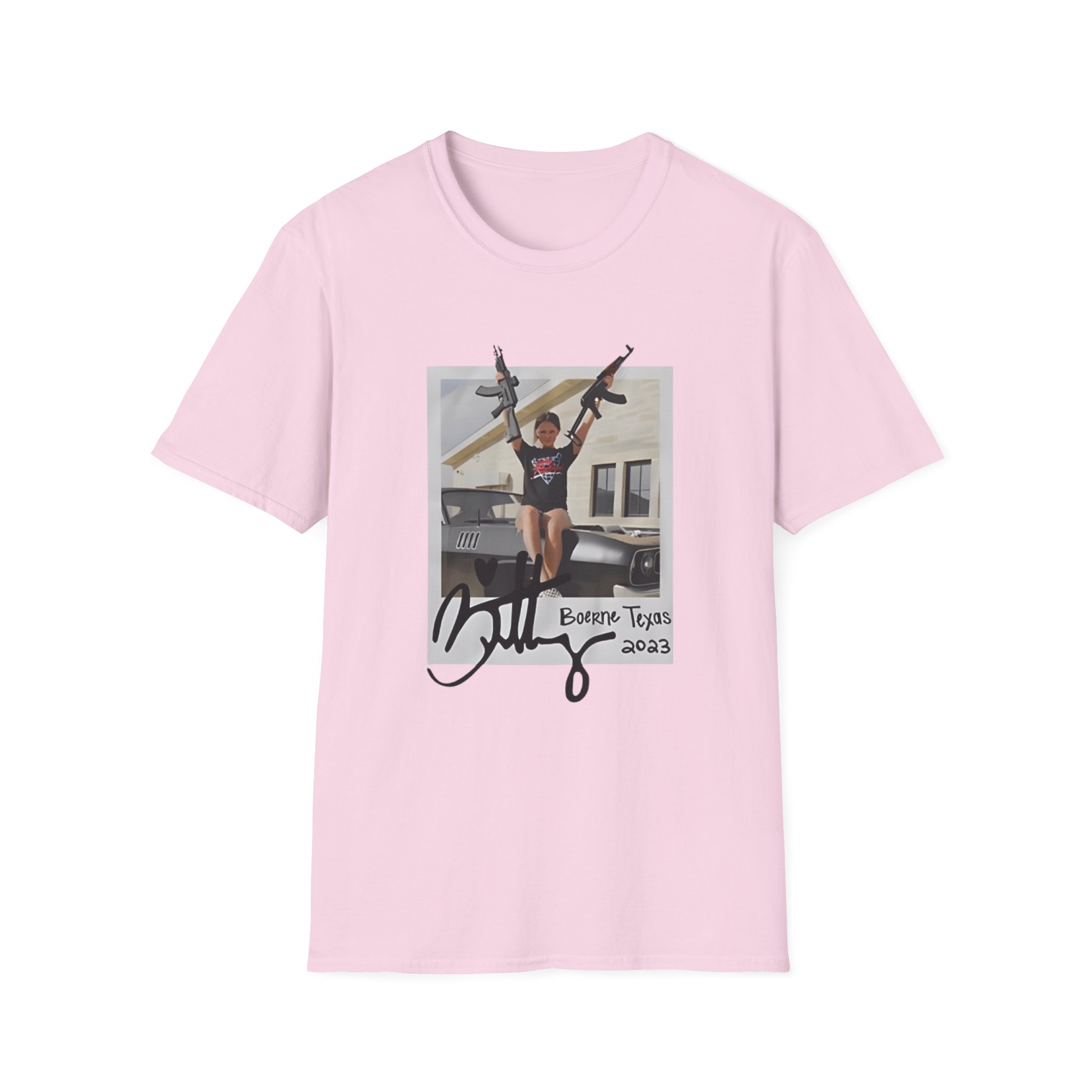 Roman Atwood Brittney in Texas Unisex Softstyle T-Shirt