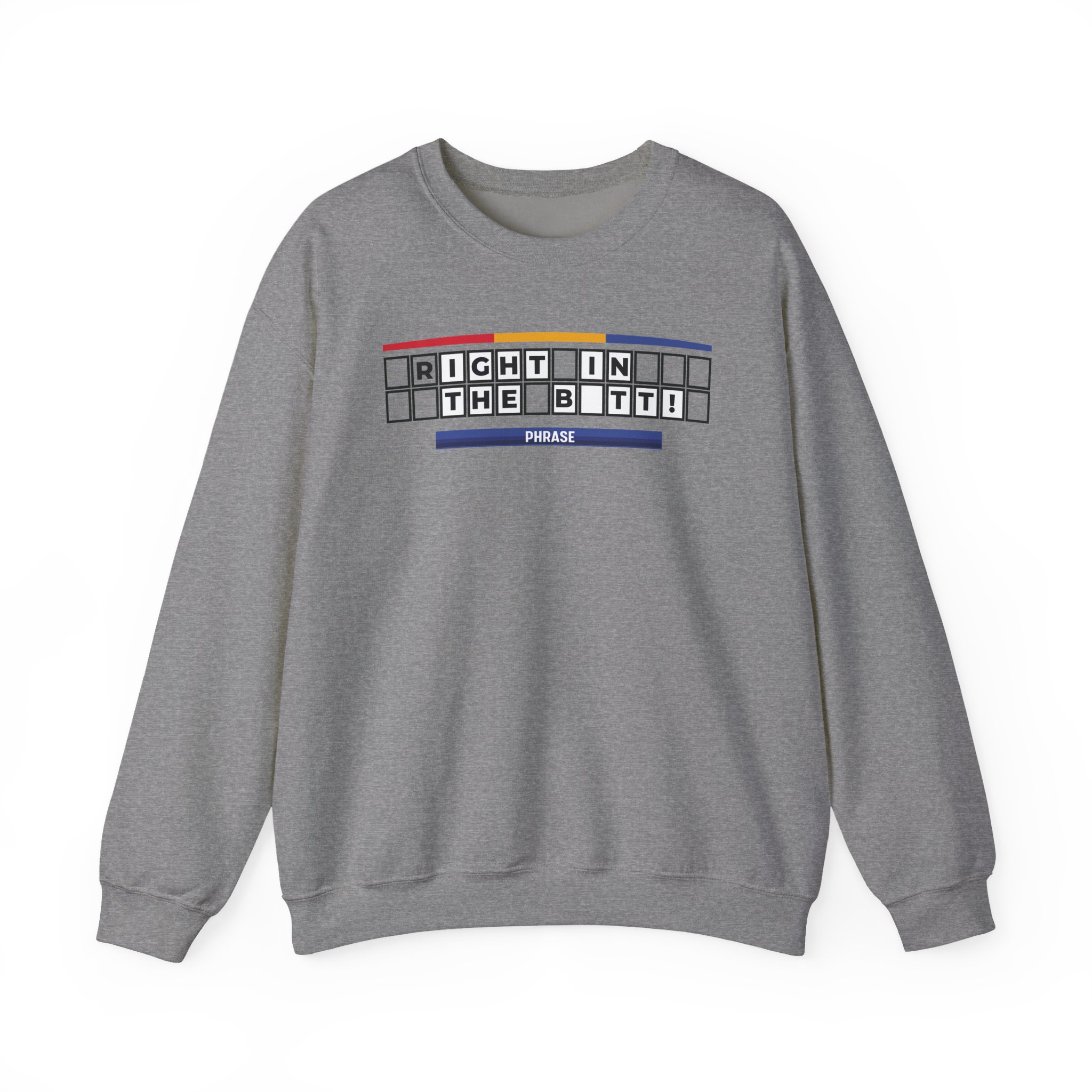 Jimmy Kimmel Right in the Butt Unisex Heavy Blendâ„¢ Crewneck Sweatshirt