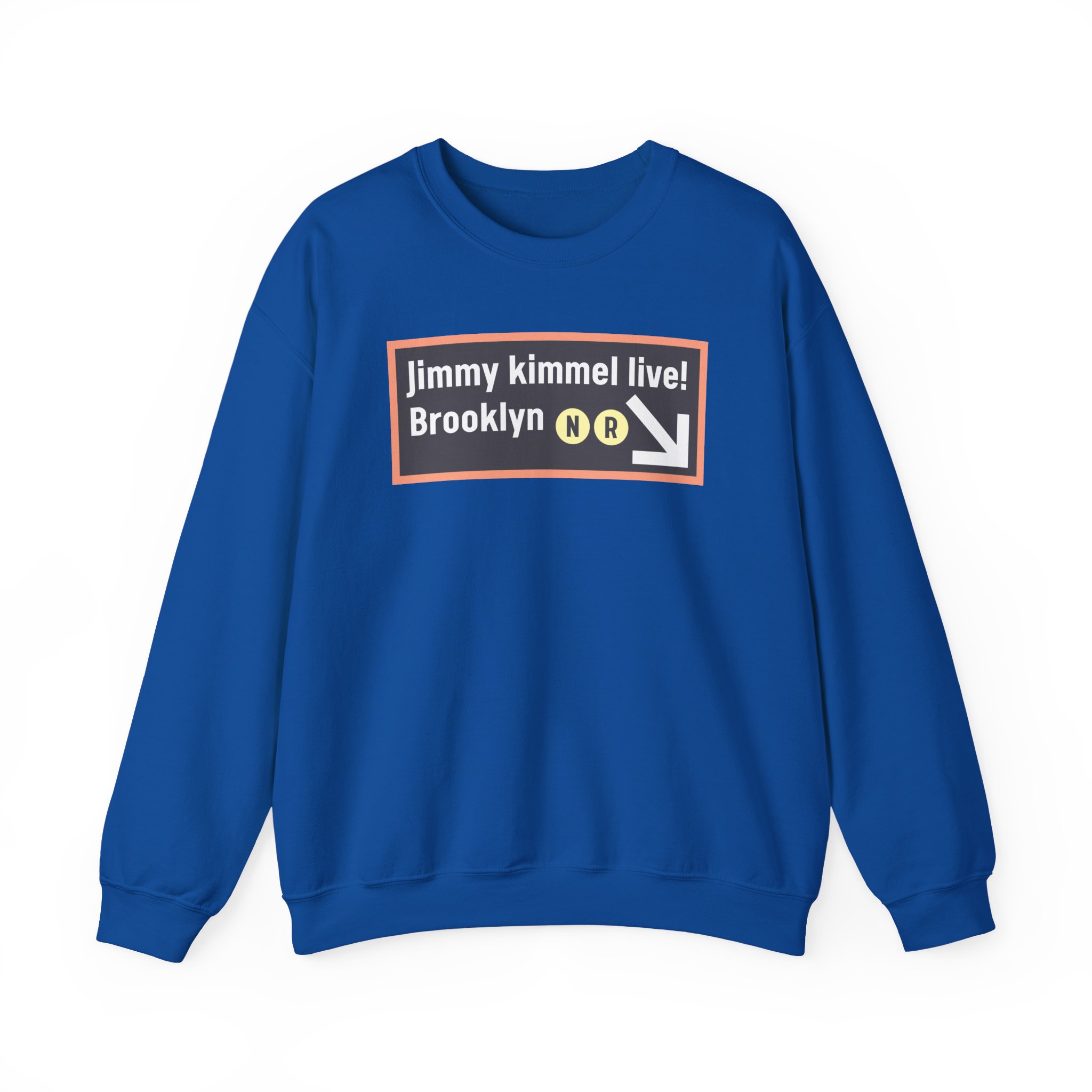 Jimmy Kimmel Live! Subway Unisex Heavy Blendâ„¢ Crewneck Sweatshirt