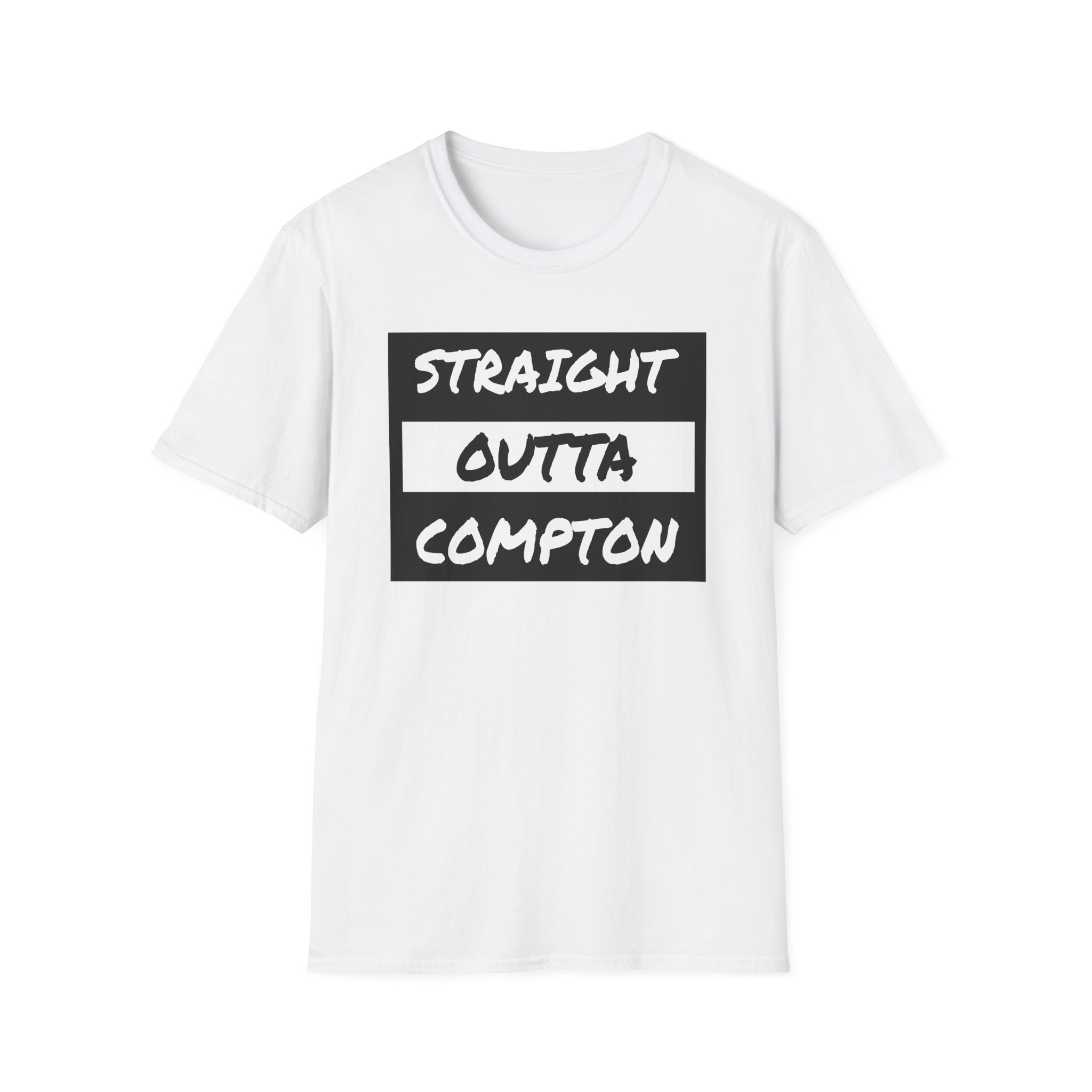 NWA Straight Outta Compton Unisex Softstyle T-Shirt