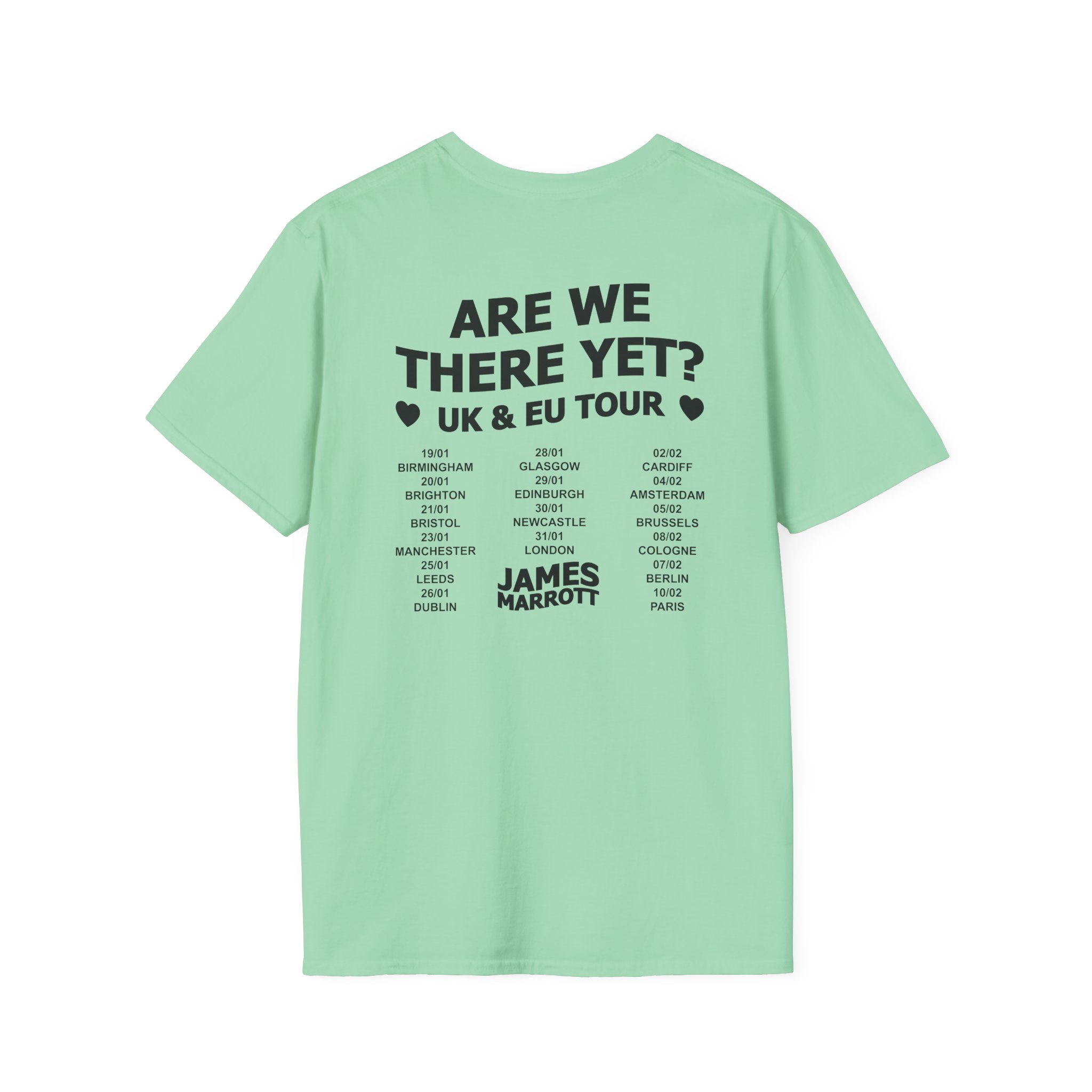 James Marriott 2024 Tour Logo Unisex Softstyle T-Shirt
