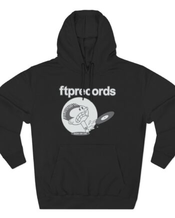 Adin Ross Ftprecords Three-Panel Fleece Hoodie