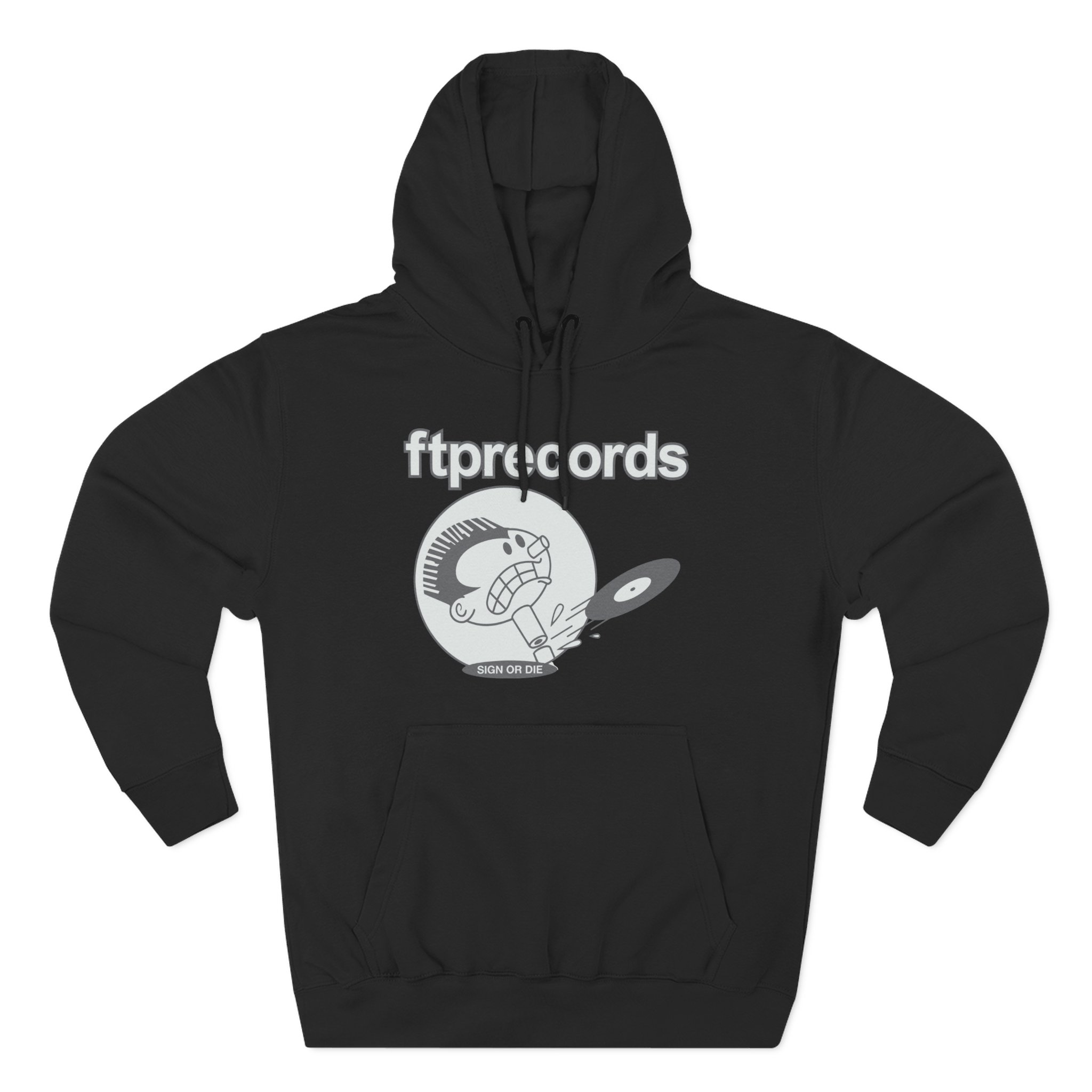 Adin Ross Ftprecords Three-Panel Fleece Hoodie