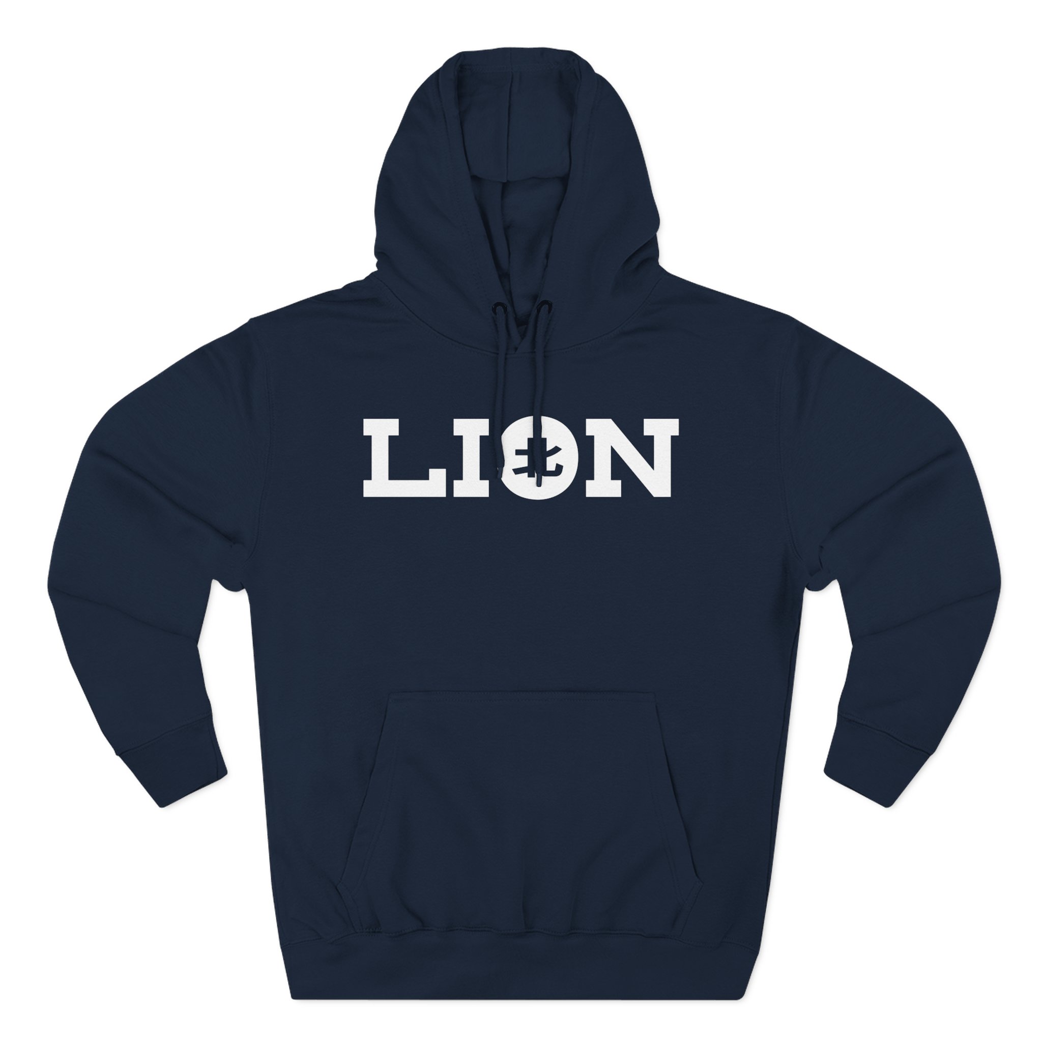 Northernlion Logo Lion Three-Panel Fleece Hoodie