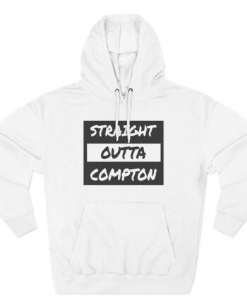 NWA Straight Outta Compton Three-Panel Fleece Hoodie