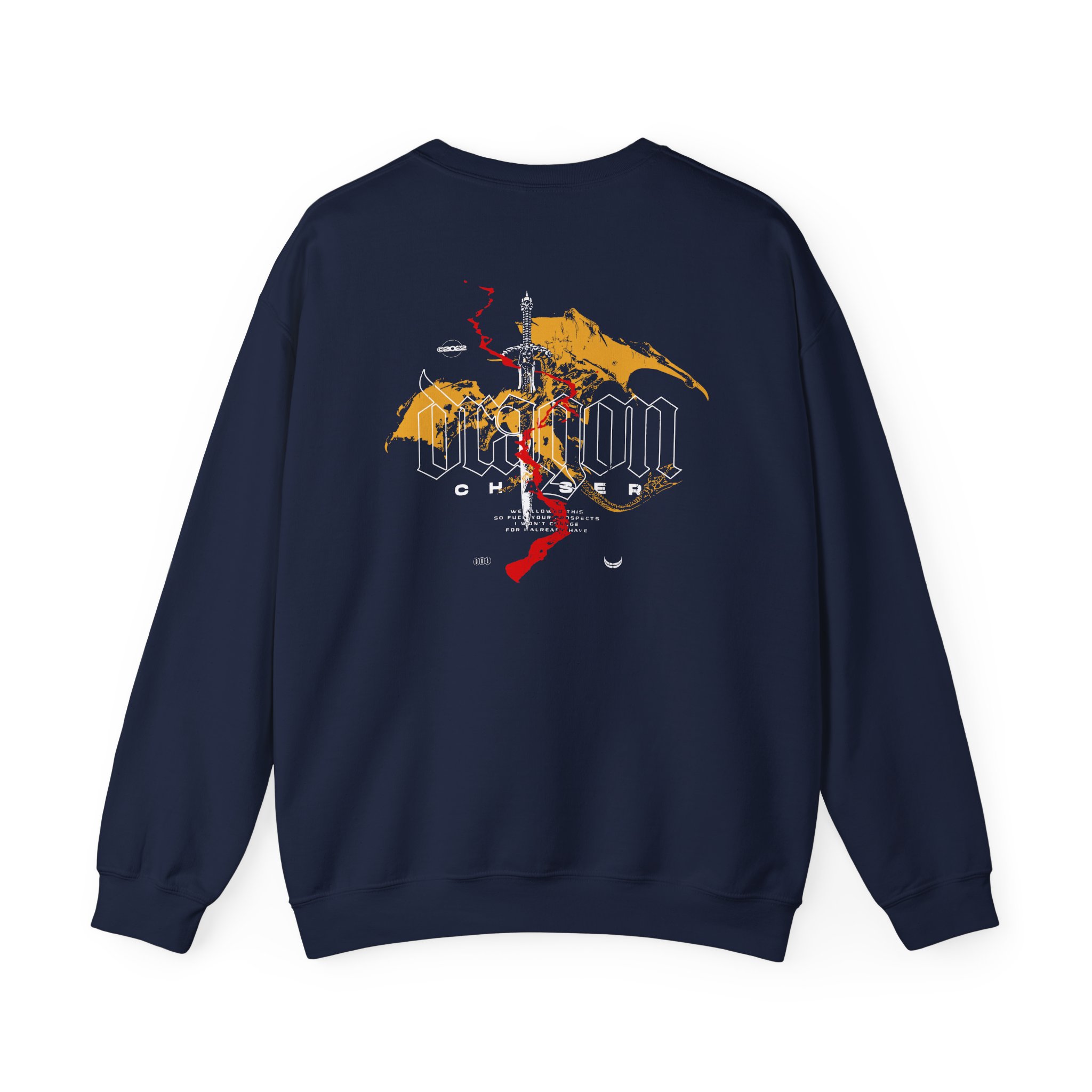Darko Dragon Chaser Unisex Heavy Blendâ„¢ Crewneck Sweatshirt