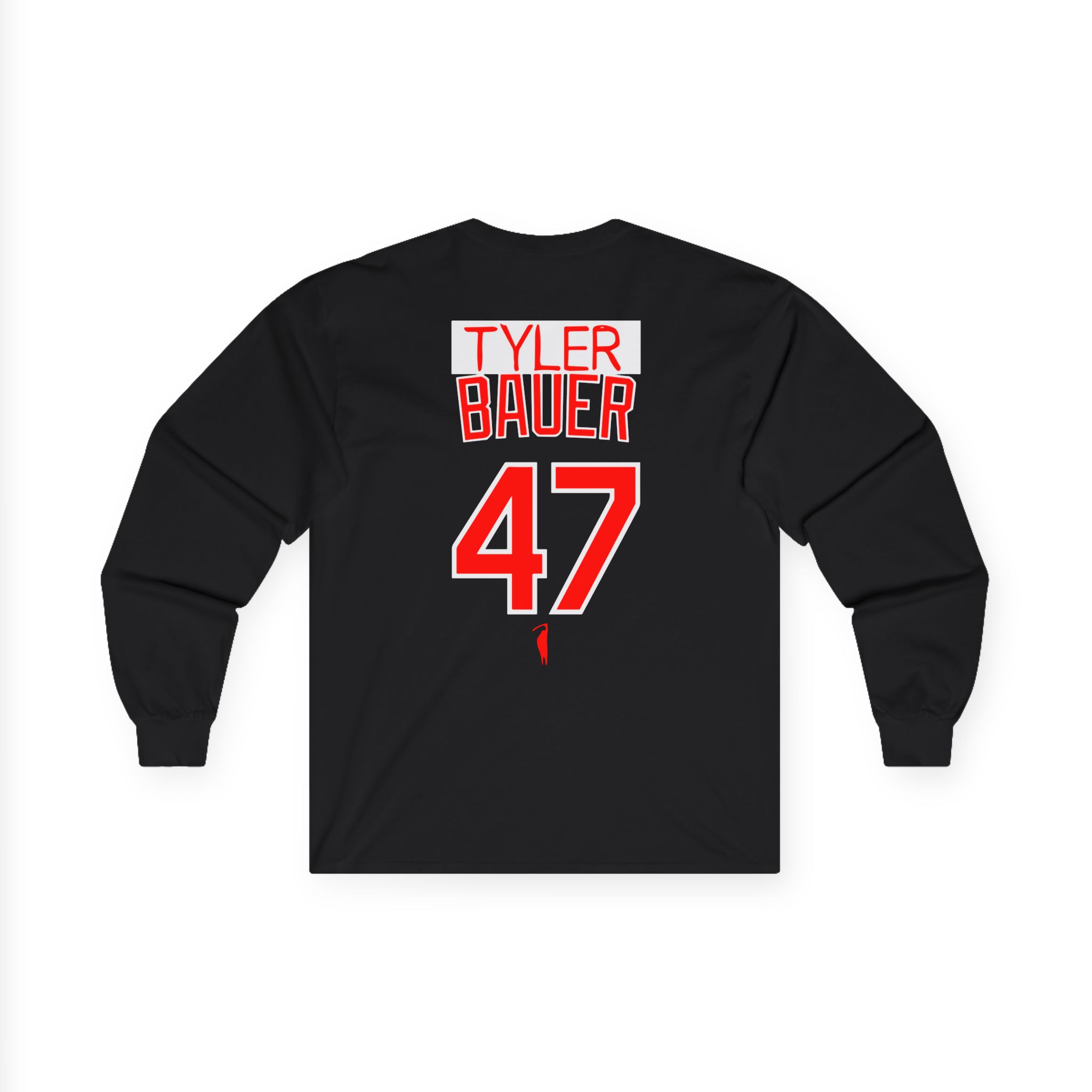 Trevor Bauer Hard Work Never Settles Unisex Ultra Cotton Long Sleeve Tee