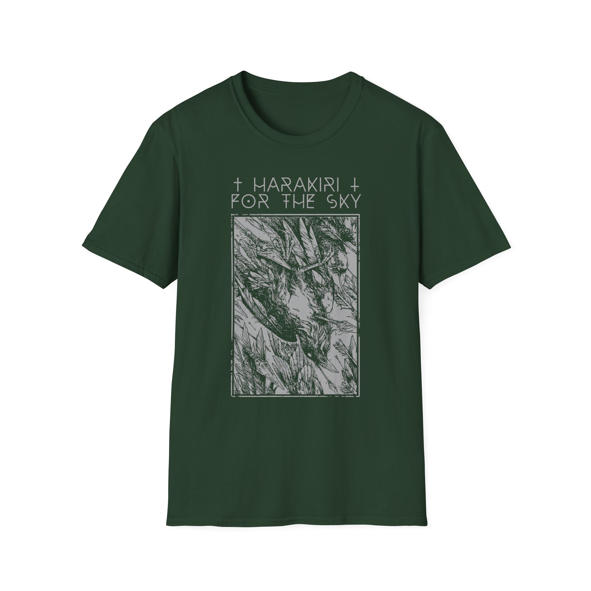 Harakiri for the Sky Falling Birds Unisex Softstyle T-Shirt