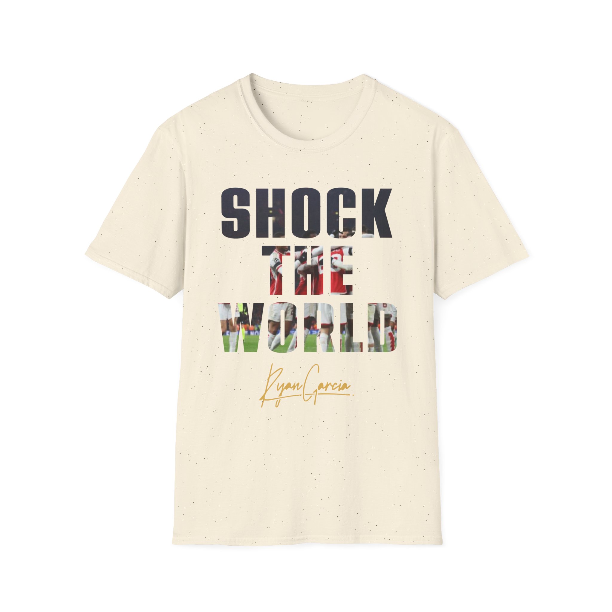 Ryan Garcia shock the world Unisex Softstyle T-Shirt