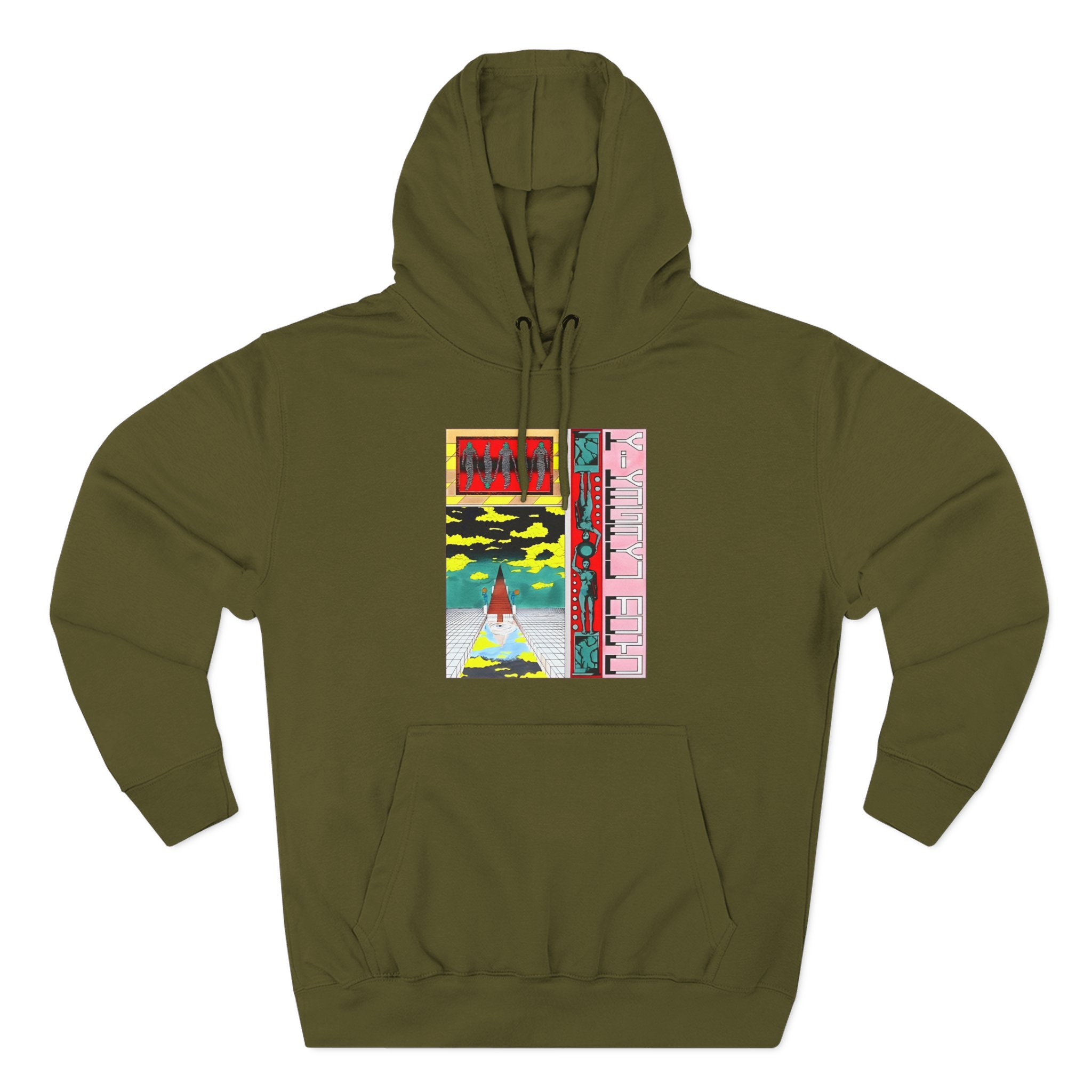 Kikagaku Moyo Three-Panel Fleece Hoodie