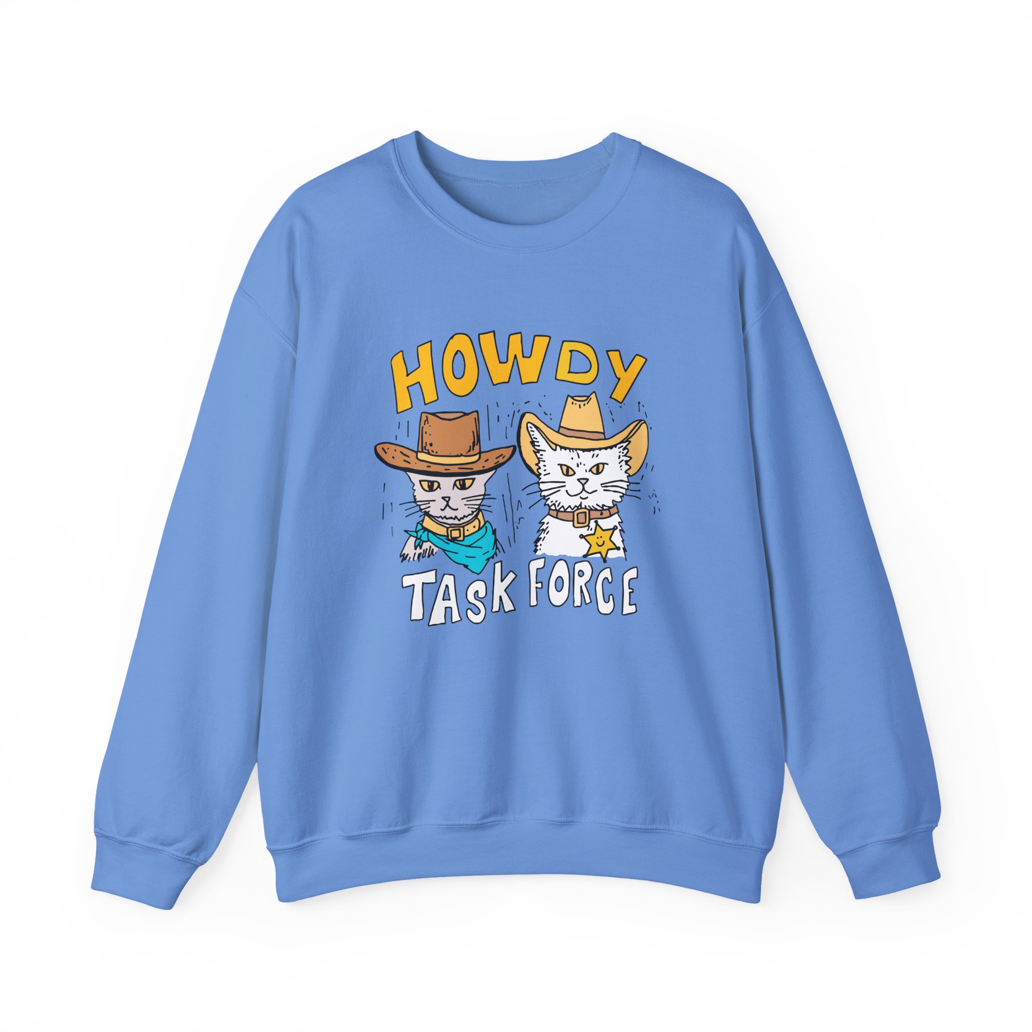 Ryan Trahan Howdy Task Force Unisex Heavy Blendâ„¢ Crewneck Sweatshirt