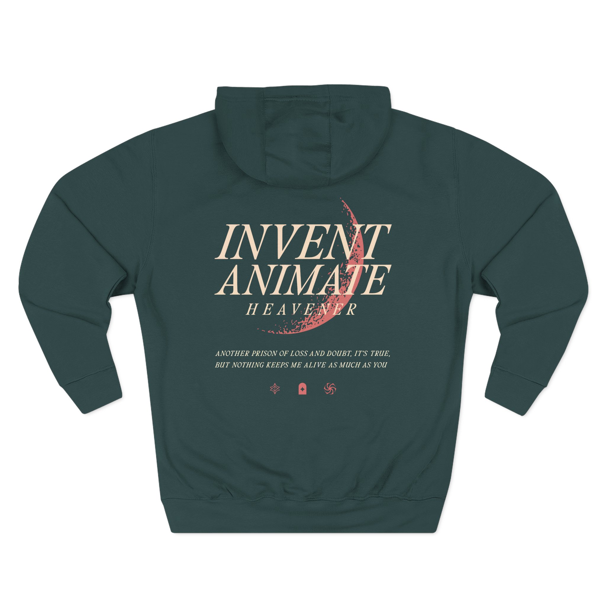 Invent Animate Band Three-Panel Fleece Hoodie