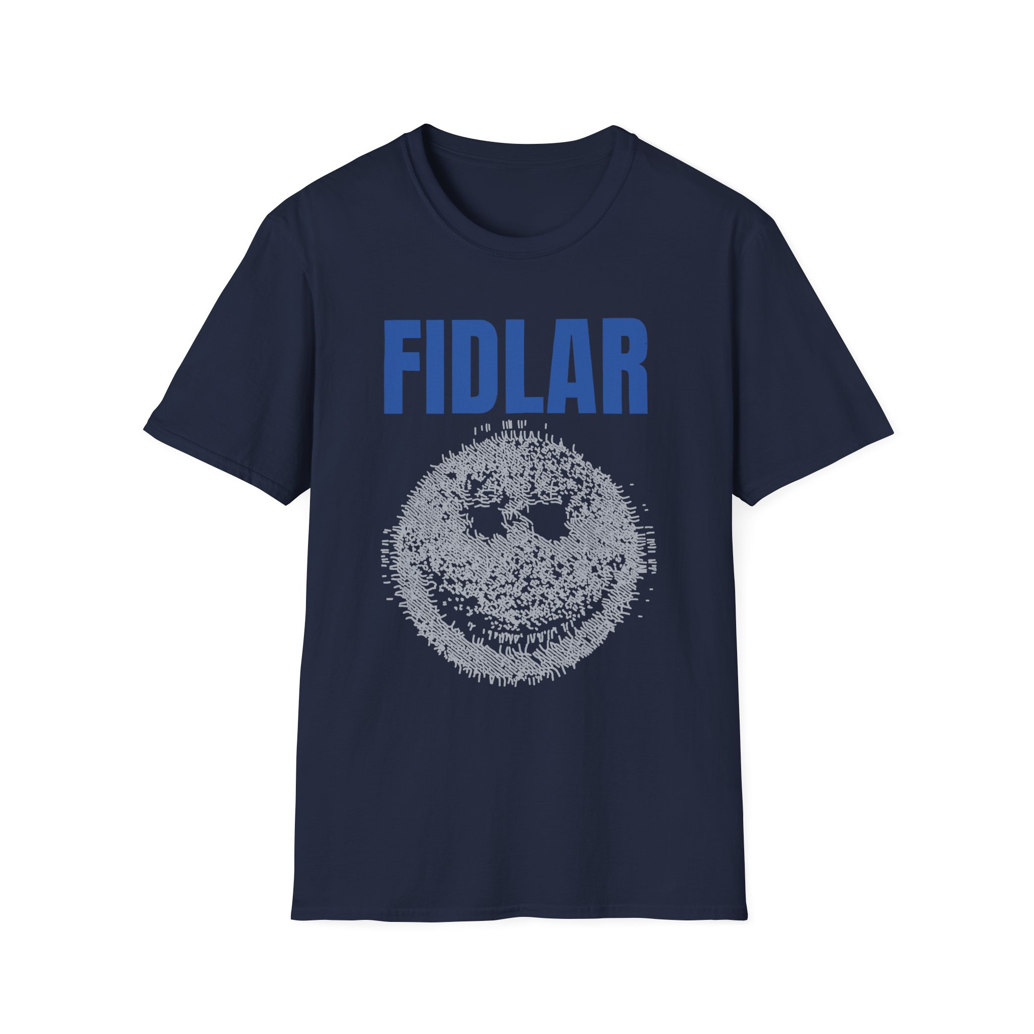 Fidlar Big Smiley Unisex Softstyle T-Shirt