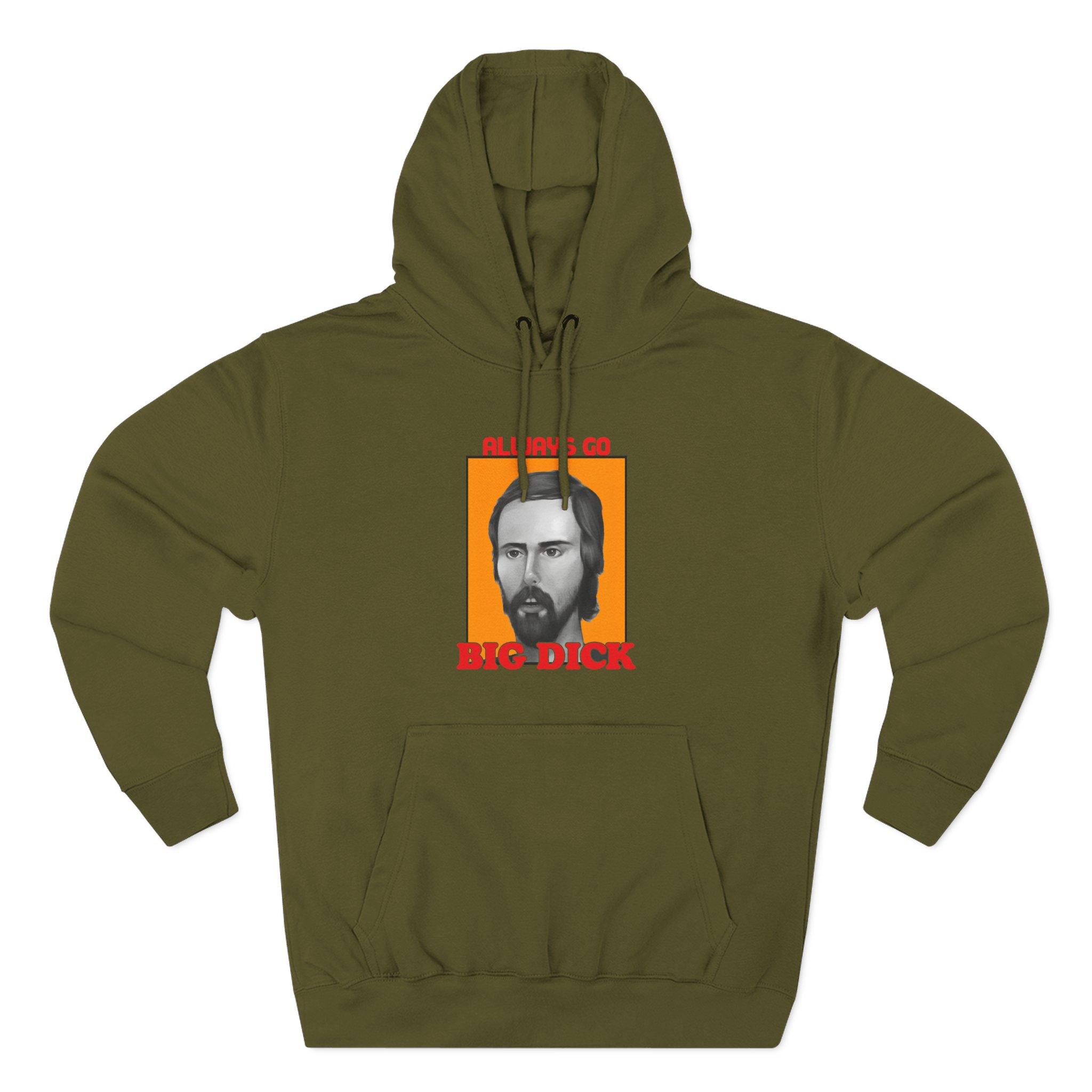Asmongold Three-Panel Fleece Hoodie
