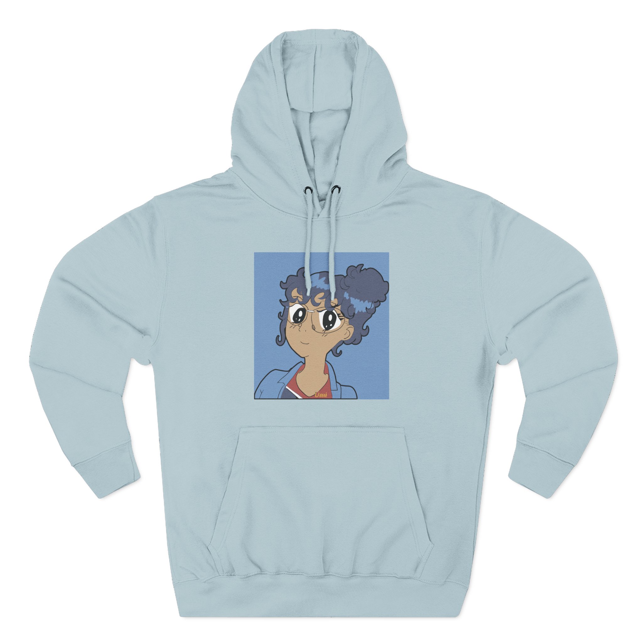 Umi Anime Three-Panel Fleece Hoodie