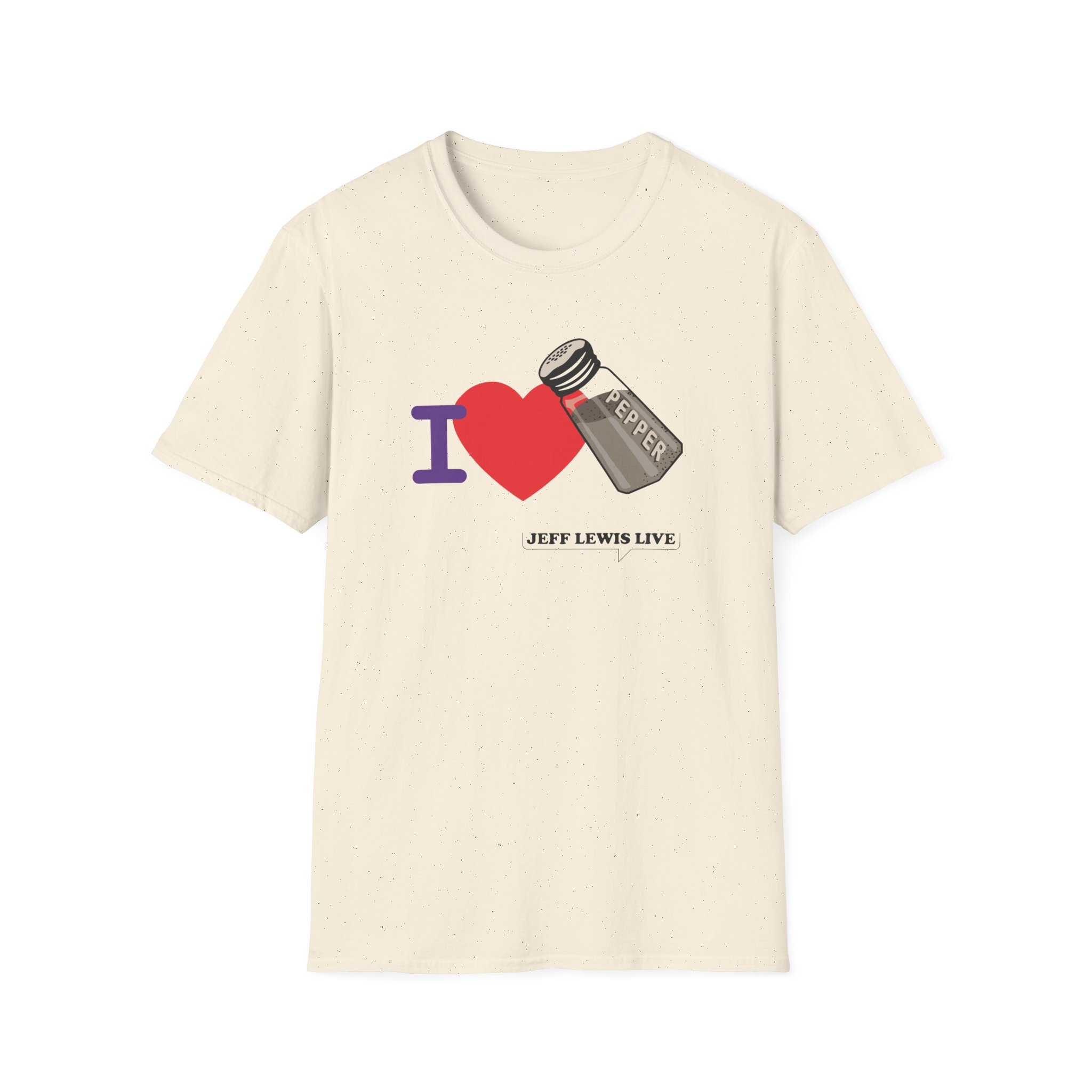 Jeff Lewis I Love Pepper Unisex Softstyle T-Shirt