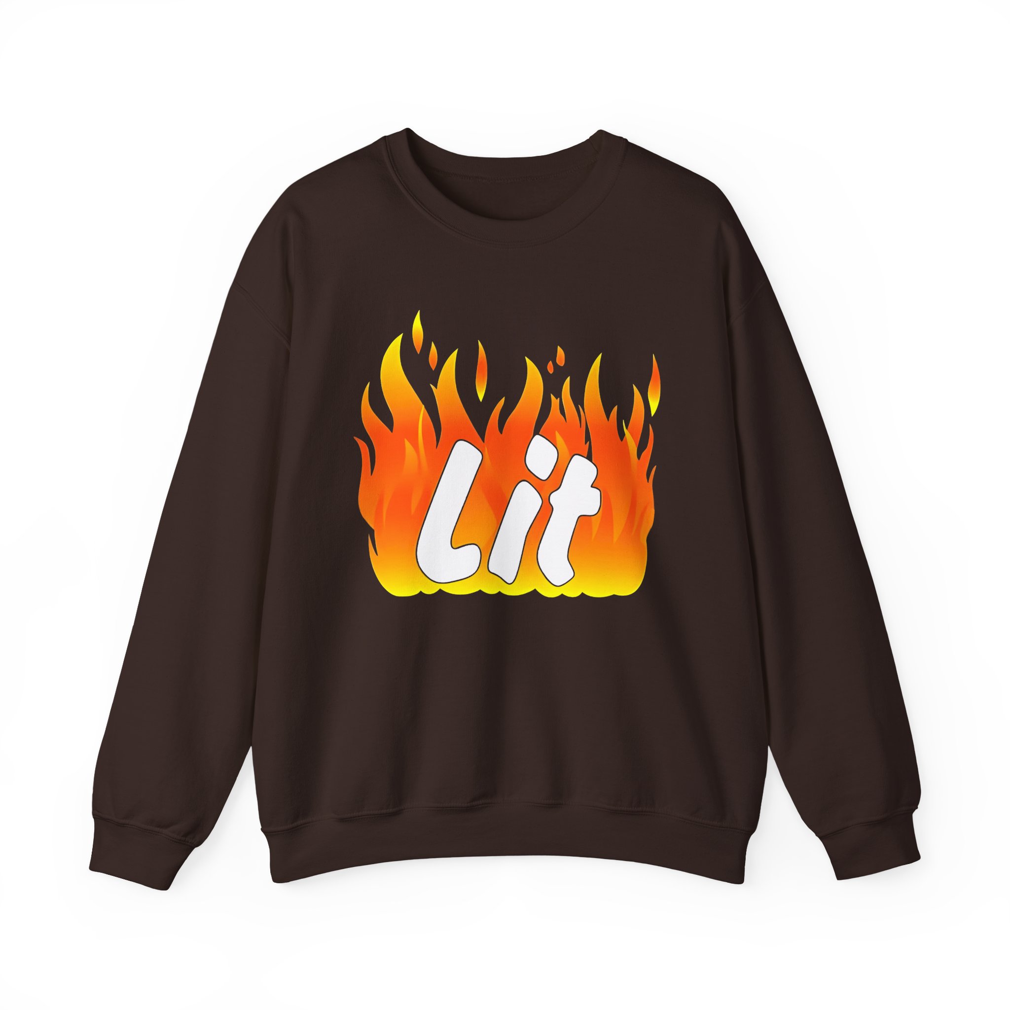 Dobre brothers Lit fire Unisex Heavy Blendâ„¢ Crewneck Sweatshirt