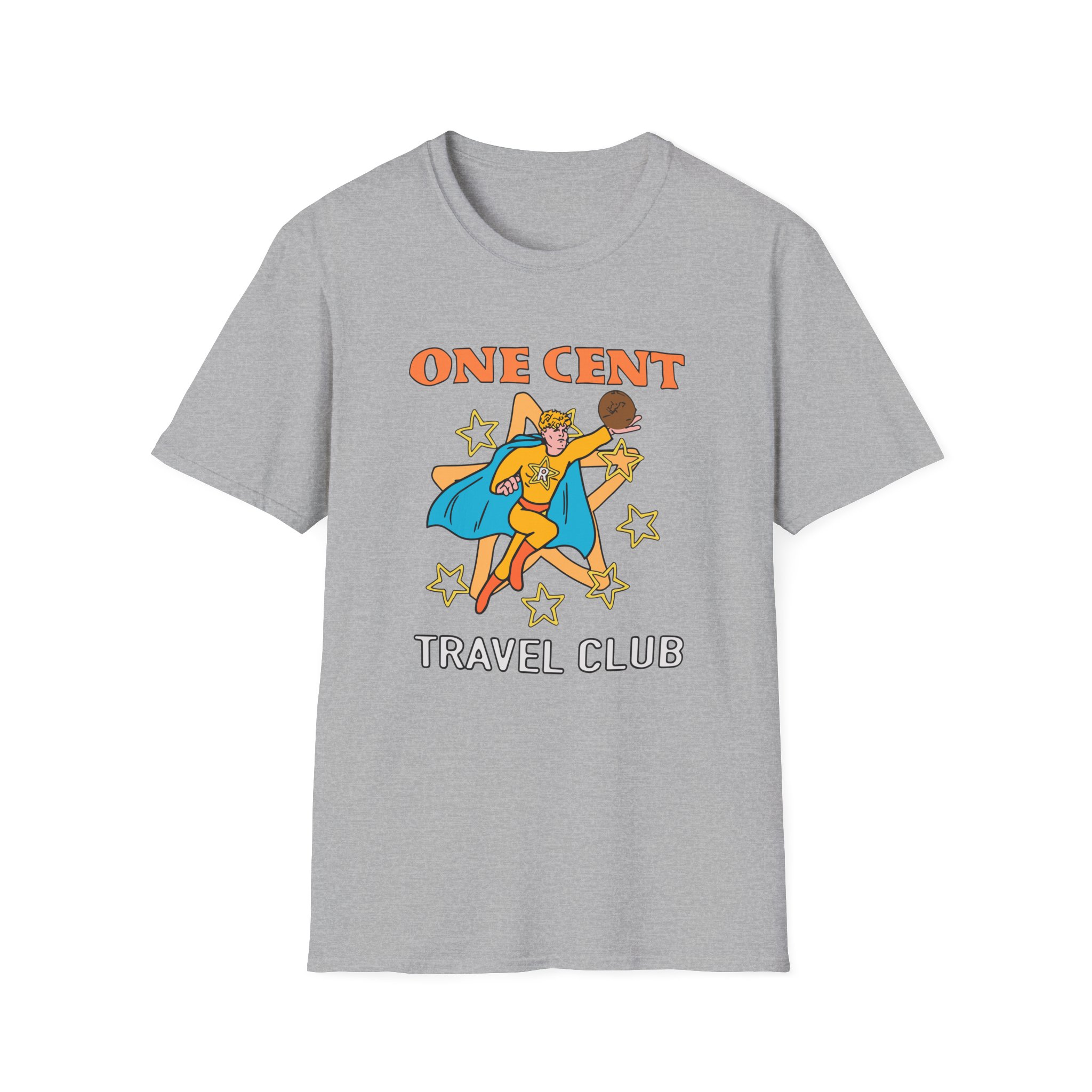 Ryan Trahan One Cent Adventure Awaits Travel Club Unisex Softstyle T-Shirt