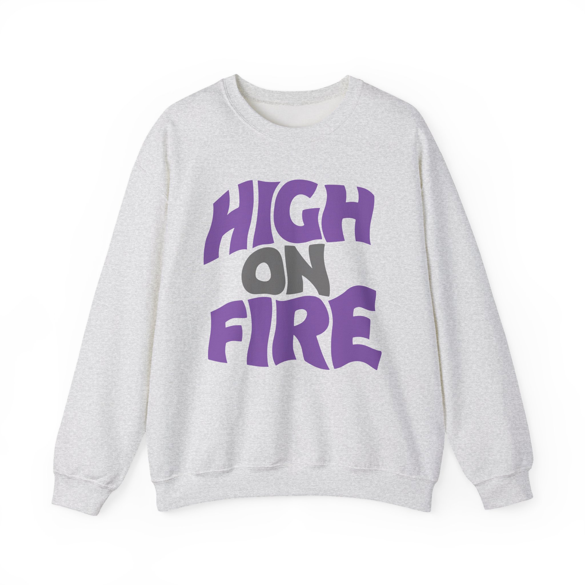 High on Fire Reality Masters Unisex Heavy Blendâ„¢ Crewneck Sweatshirt