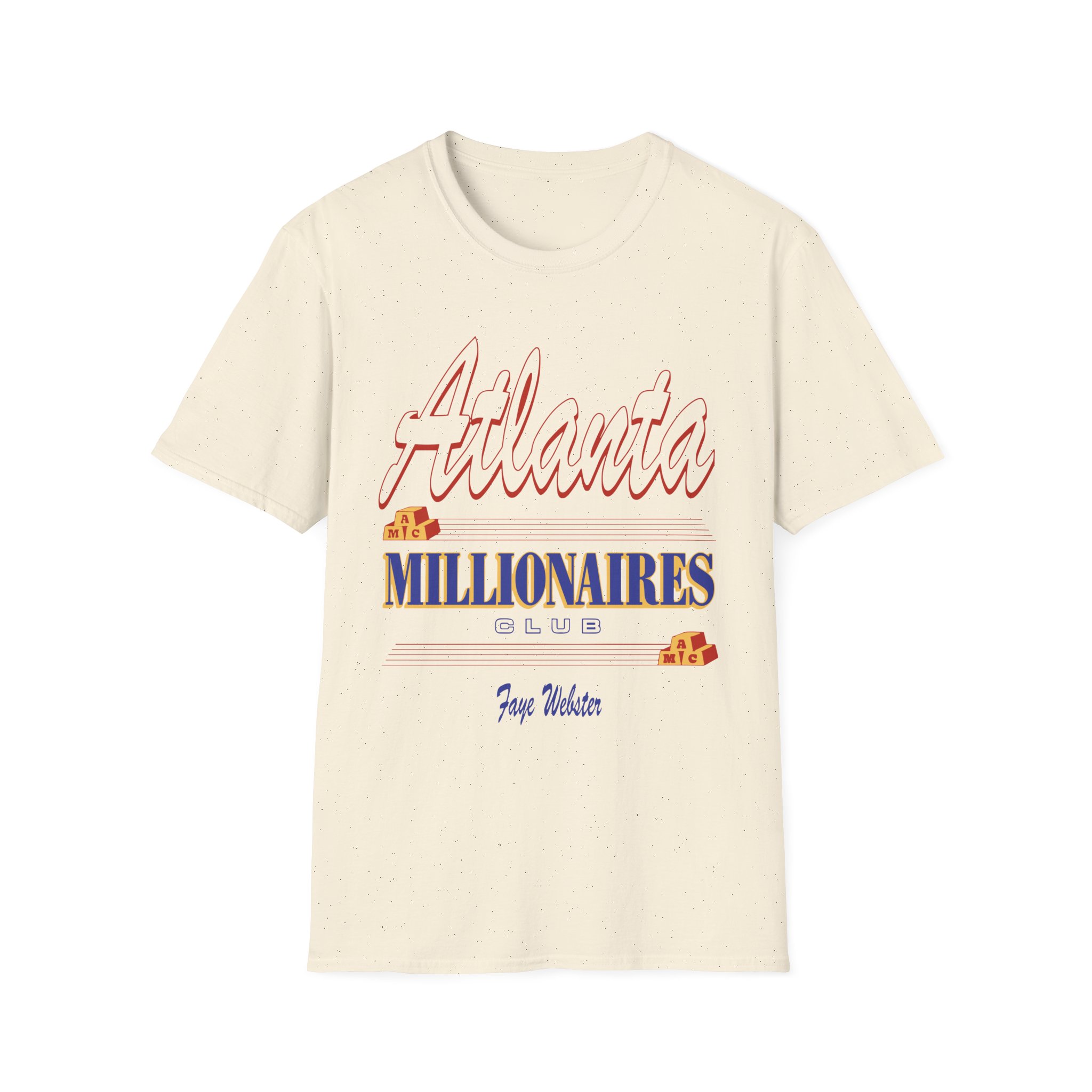 Faye Webster Atlanta Millionaires Club Unisex Softstyle T-Shirt