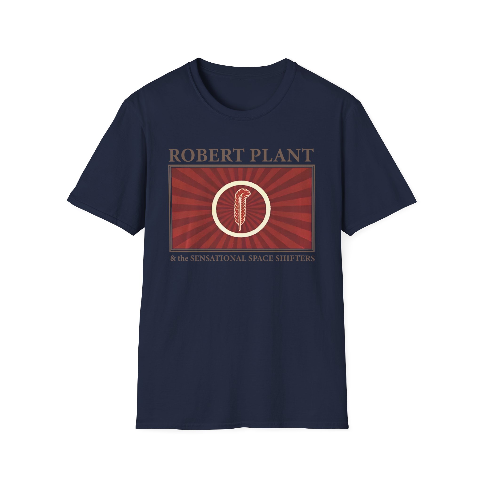 Robert Plant Feather Section Unisex Softstyle T-Shirt