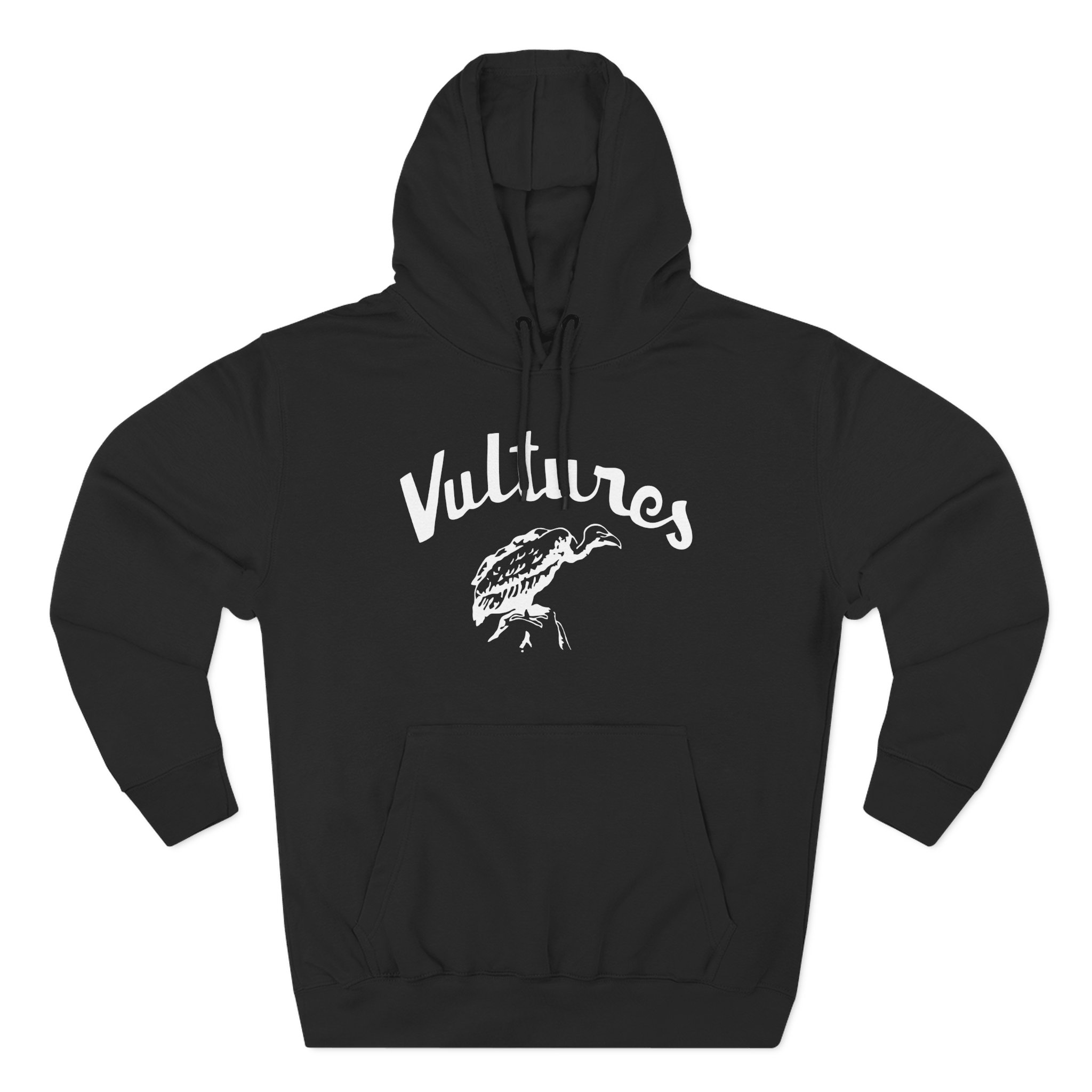 Vultures Three-Panel Fleece Hoodie