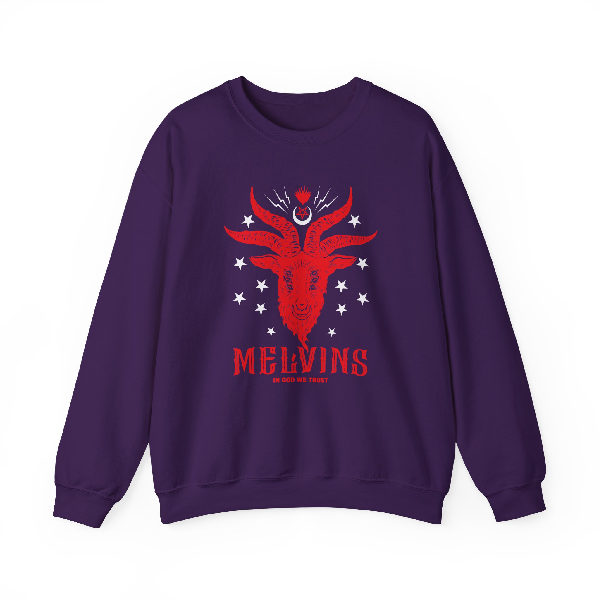 Melvins in God We Trust Unisex Heavy Blendâ„¢ Crewneck Sweatshirt