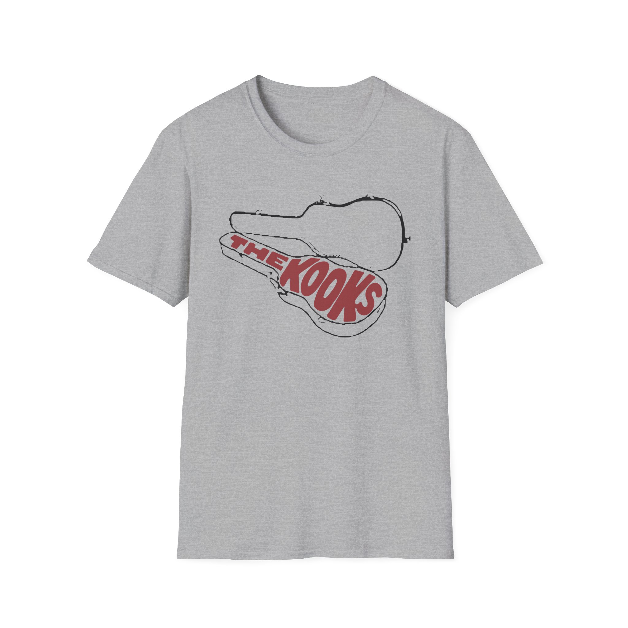 The Kooks Guitar Case Unisex Softstyle T-Shirt