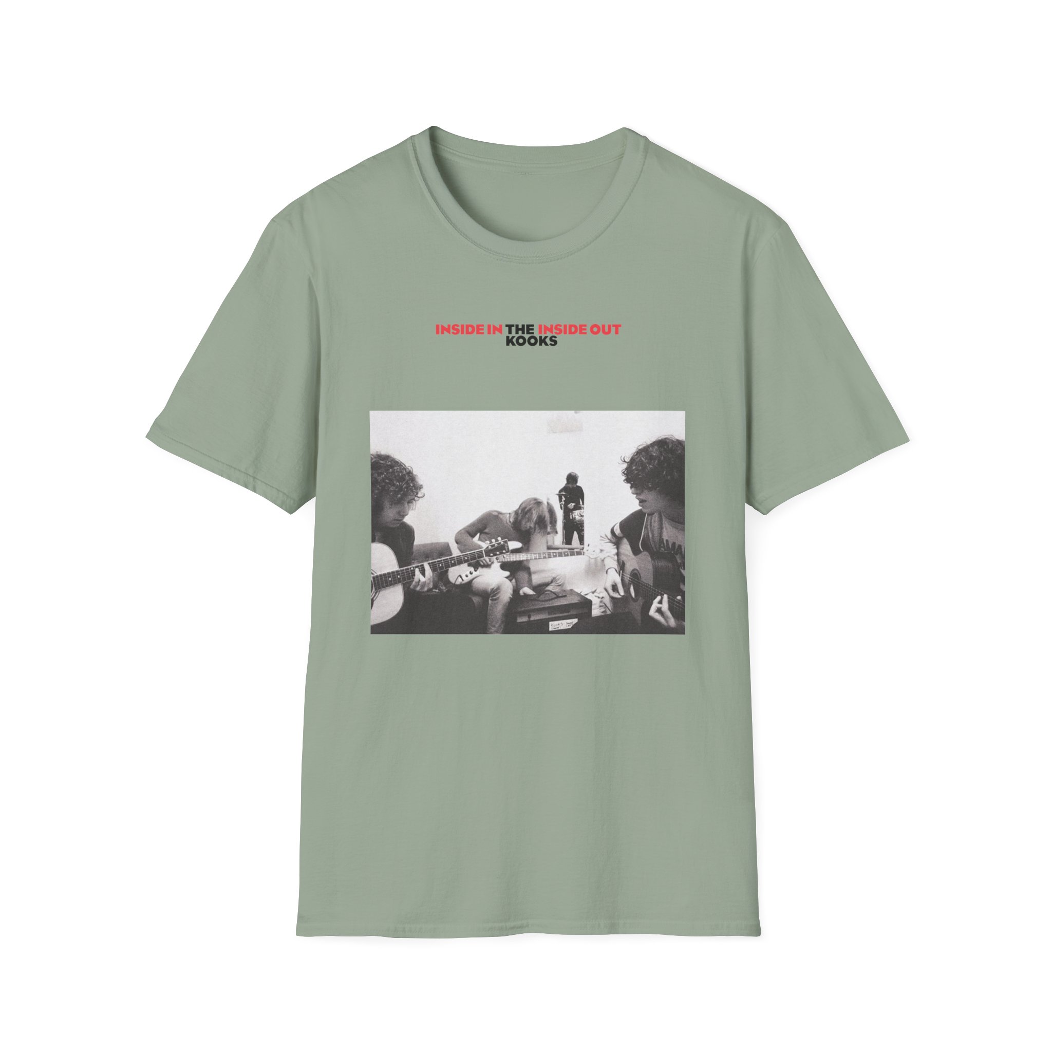 The Kooks Inside In inside Out Album Cover Unisex Softstyle T-Shirt