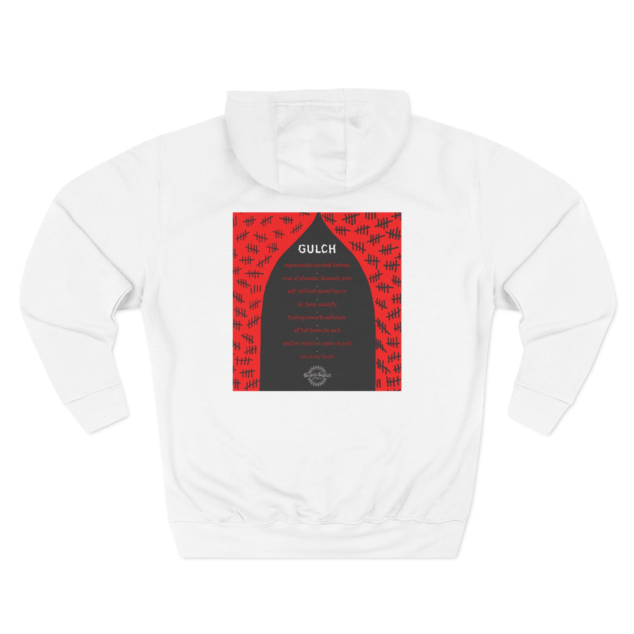 Gulch - Impenetrable Cerebral Fortress Three-Panel Fleece Hoodie