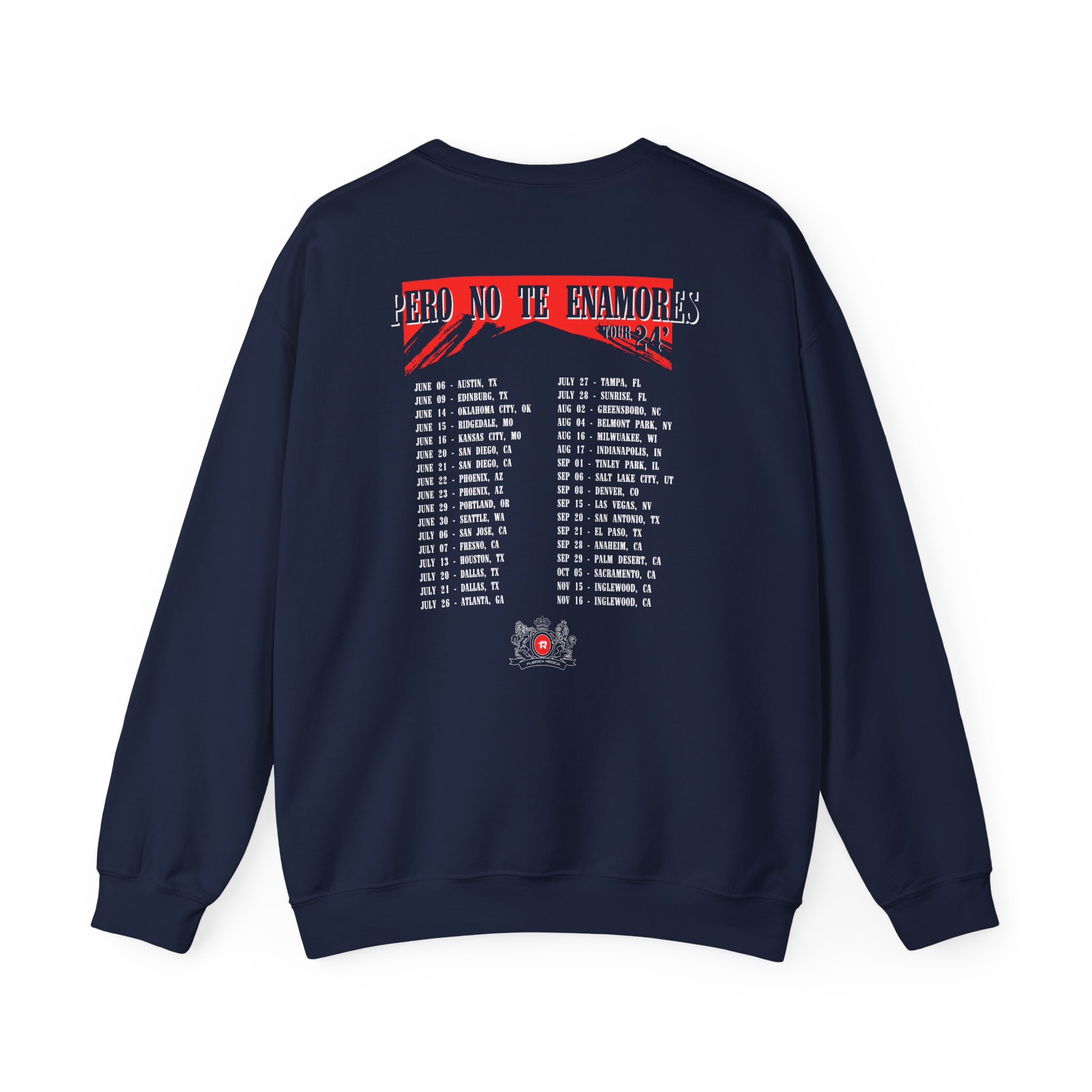 Fuerza Regida Fr Tour Dates Unisex Heavy Blendâ„¢ Crewneck Sweatshirt