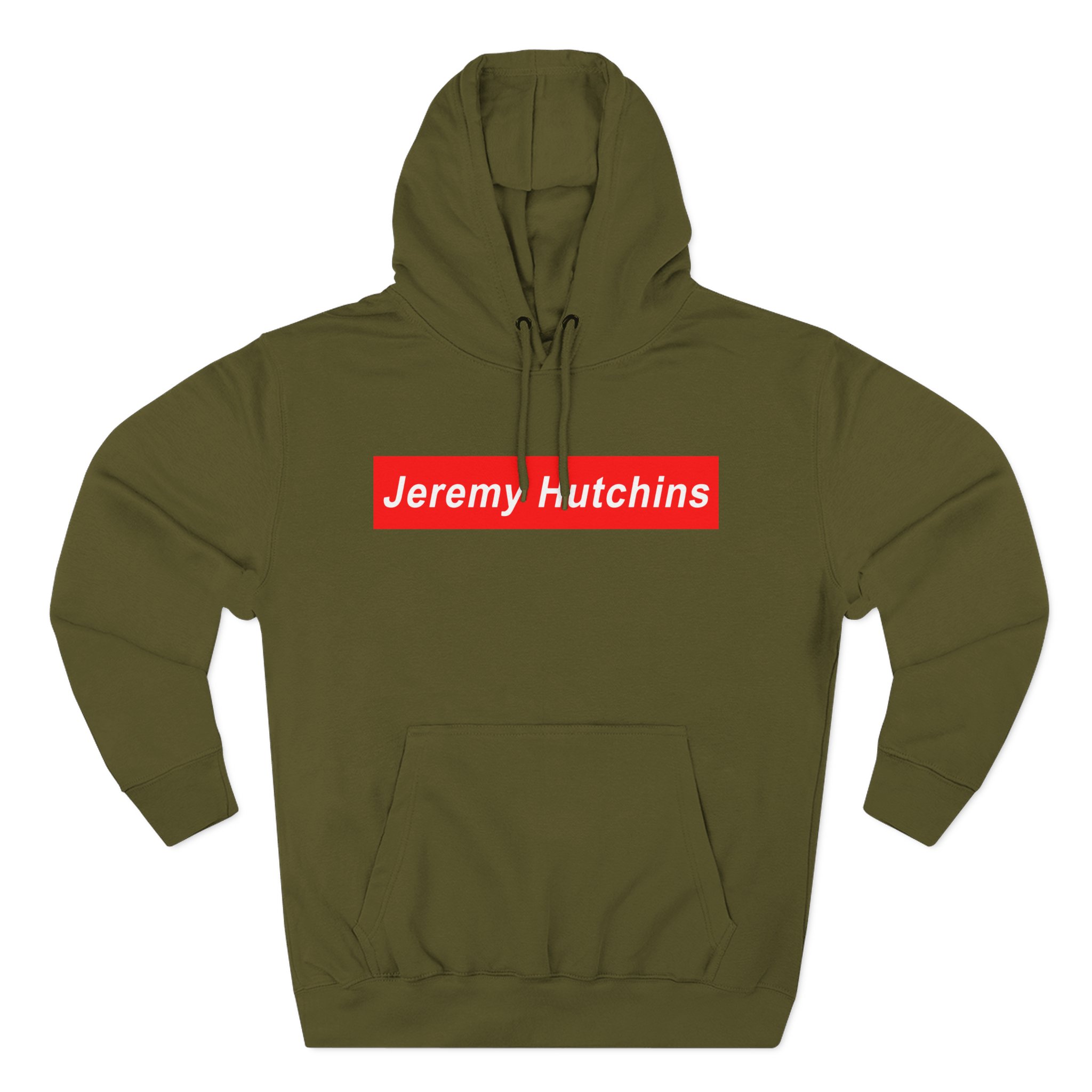 Jeremy Hutchins Three-Panel Fleece Hoodie