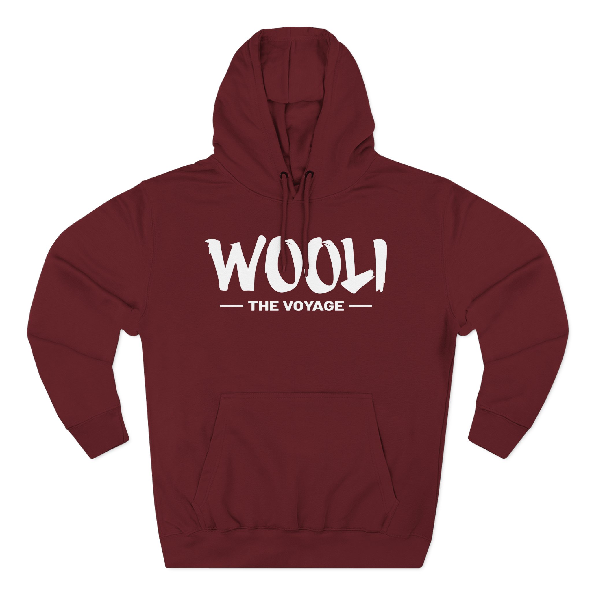 Wooli Voyage Three-Panel Fleece Hoodie