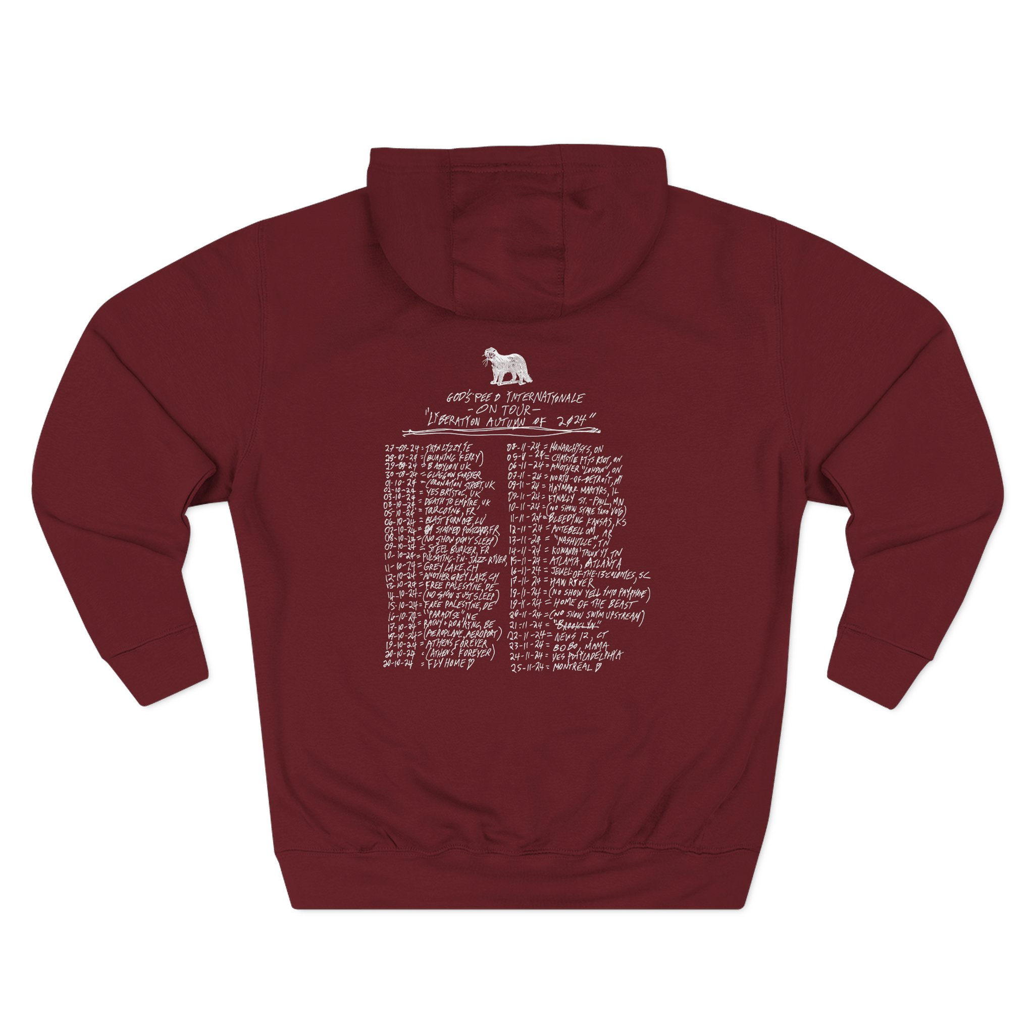 Godspeed You Black Emperor Three-Panel Fleece Hoodie