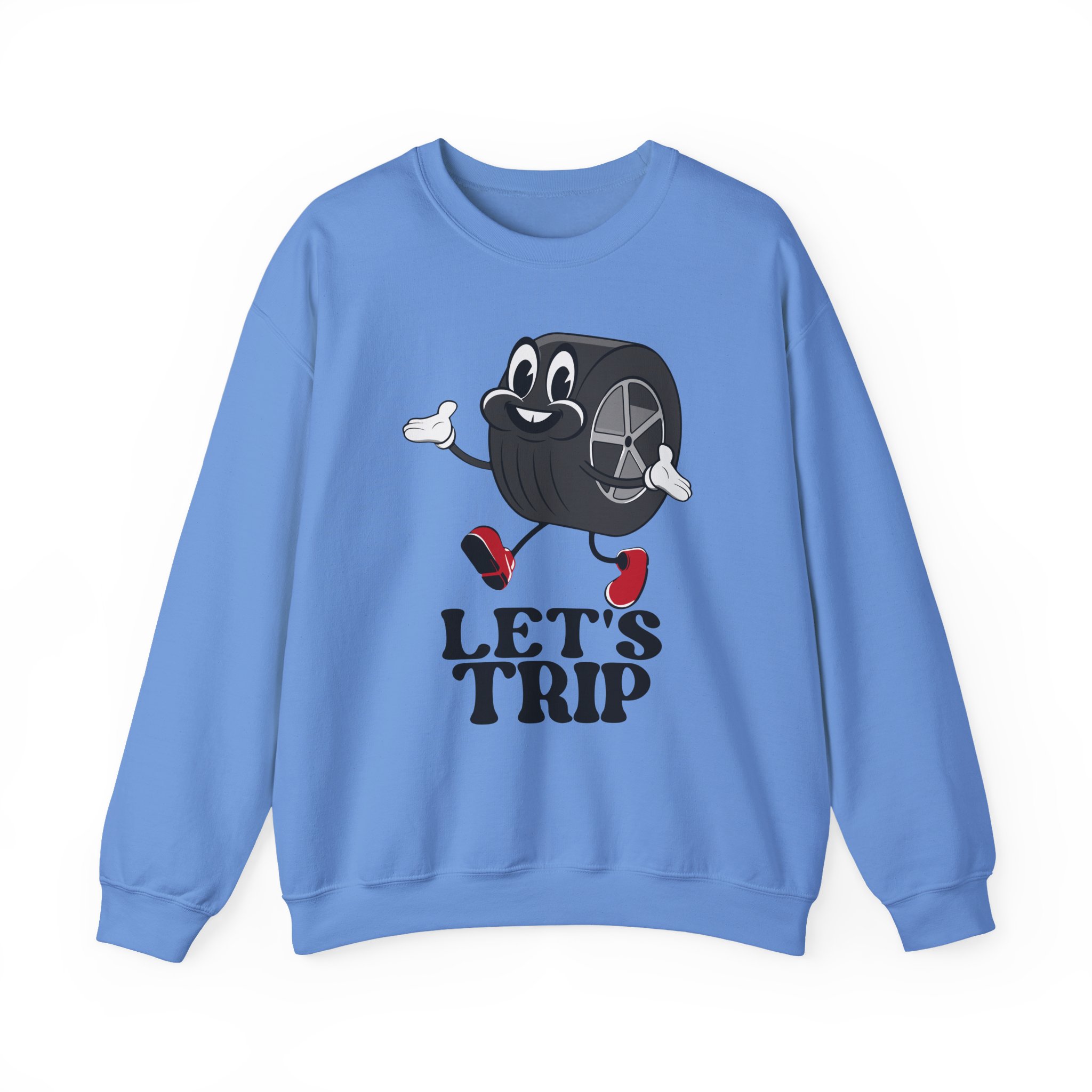 Sturniolo Triplets Lets Trip Wheelie Unisex Heavy Blendâ„¢ Crewneck Sweatshirt