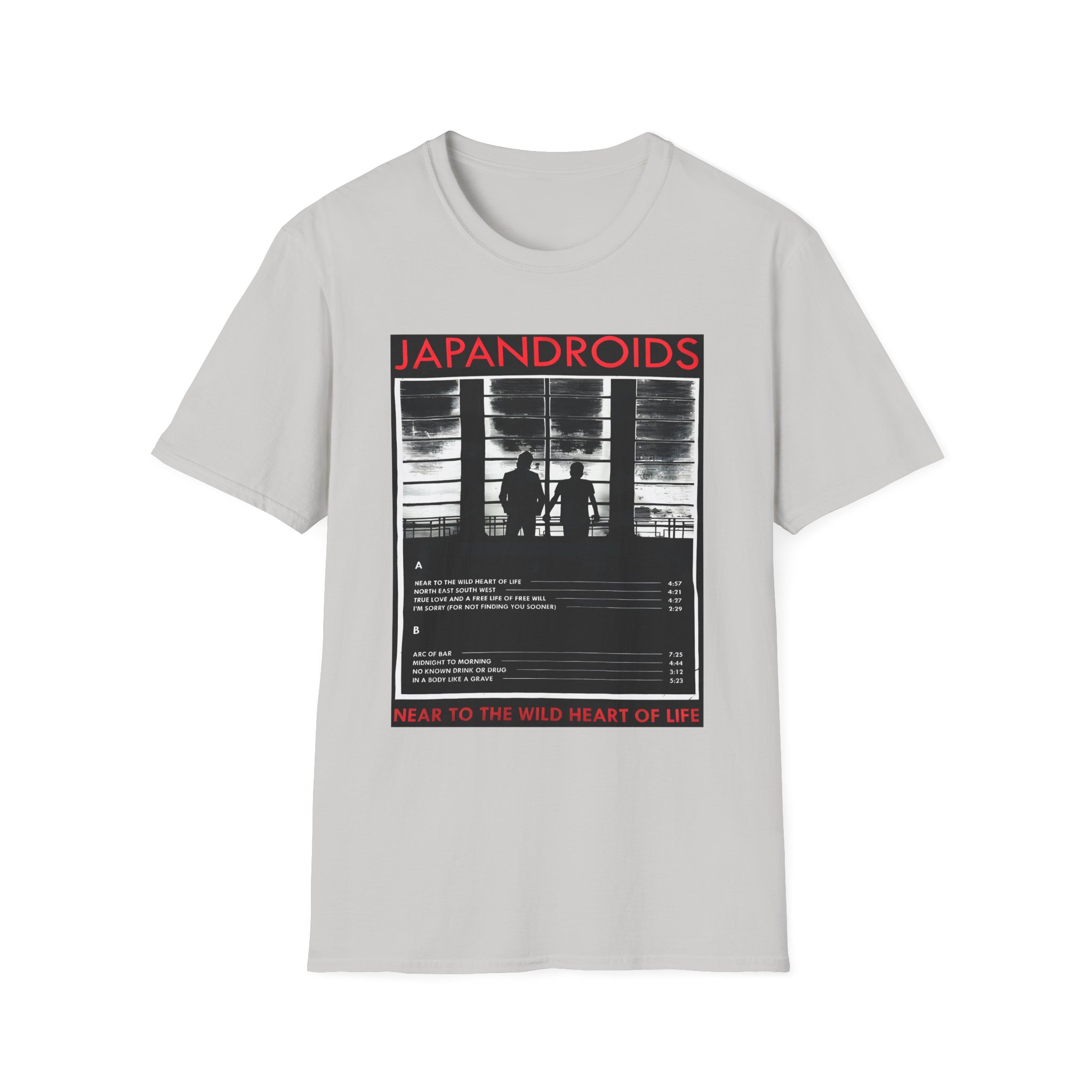 Japandroids Near to the Wild Heart of Life Unisex Softstyle T-Shirt