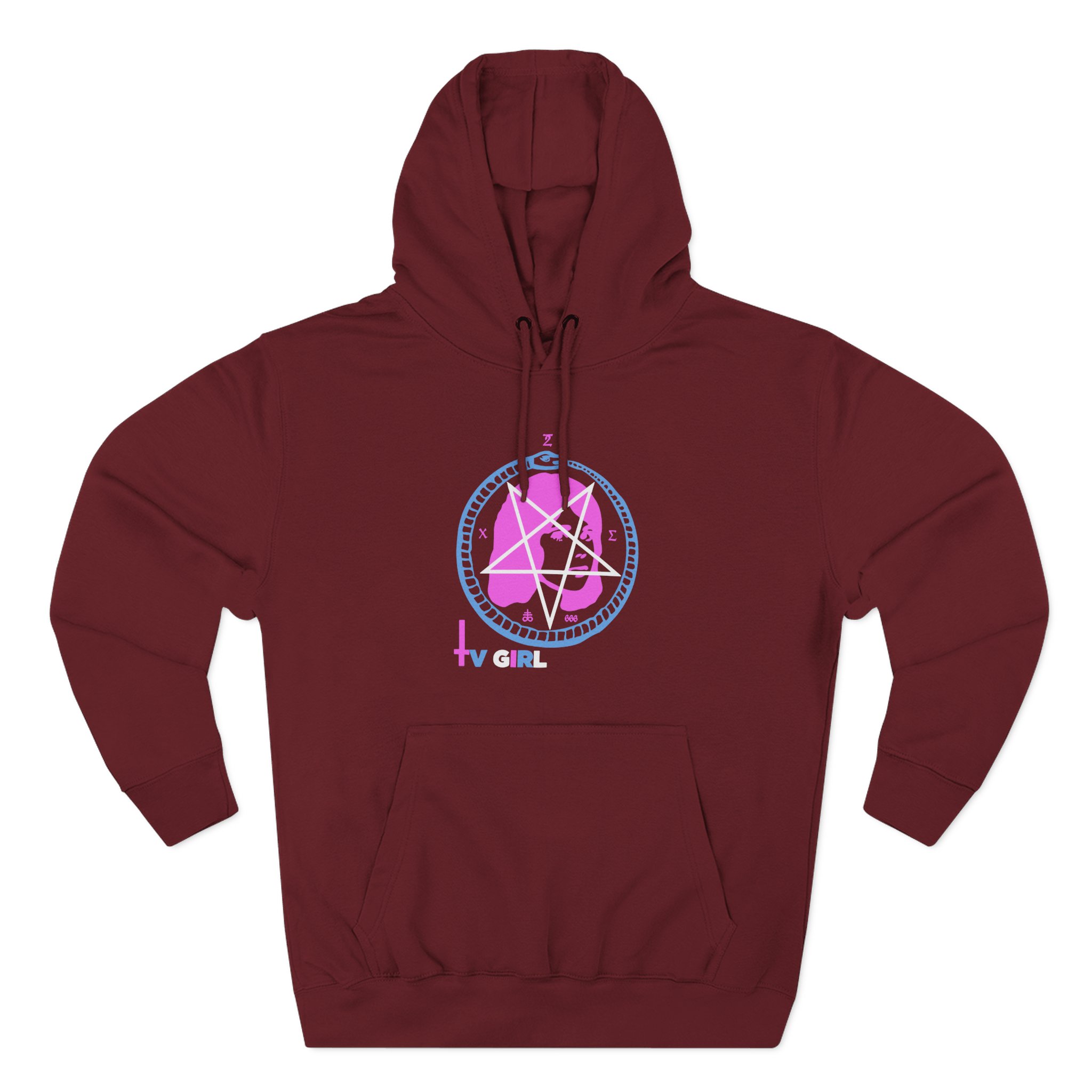 Tv Girl Three-Panel Fleece Hoodie