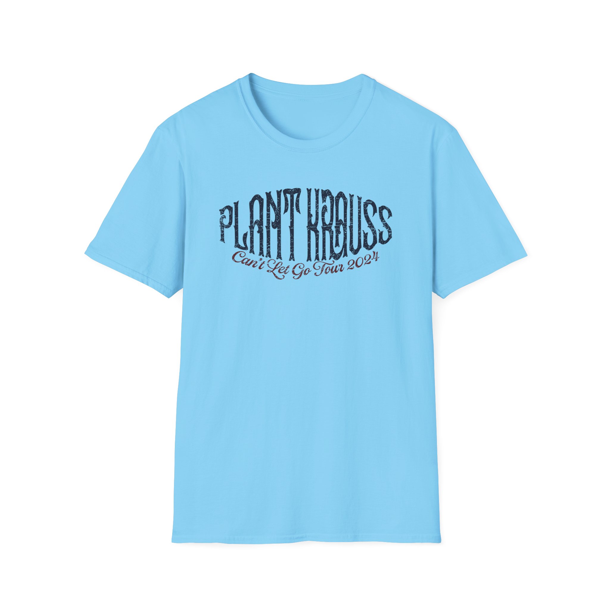 Robert Plant Inflated Type Unisex Softstyle T-Shirt