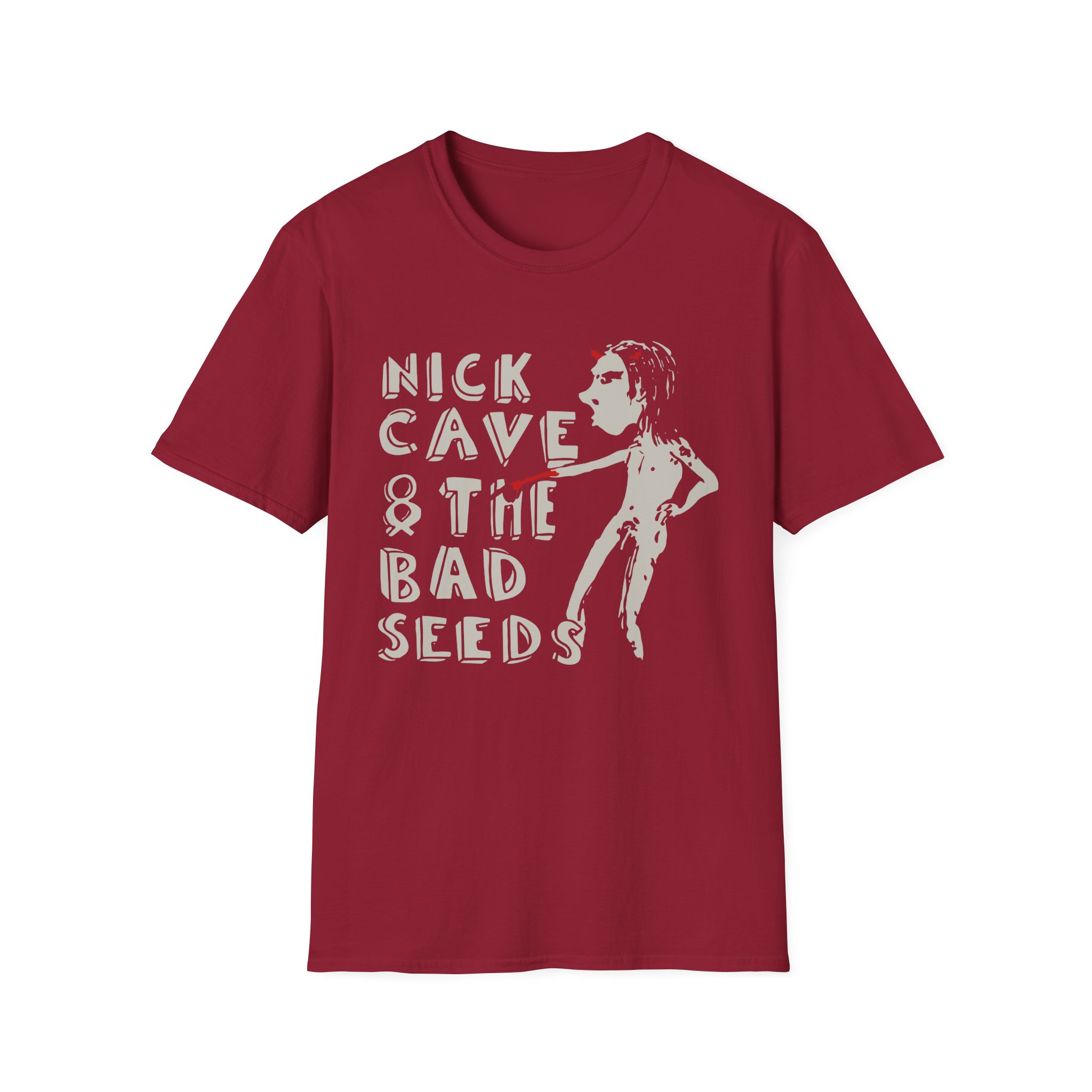 Nick Cave Loverman Unisex Softstyle T-Shirt