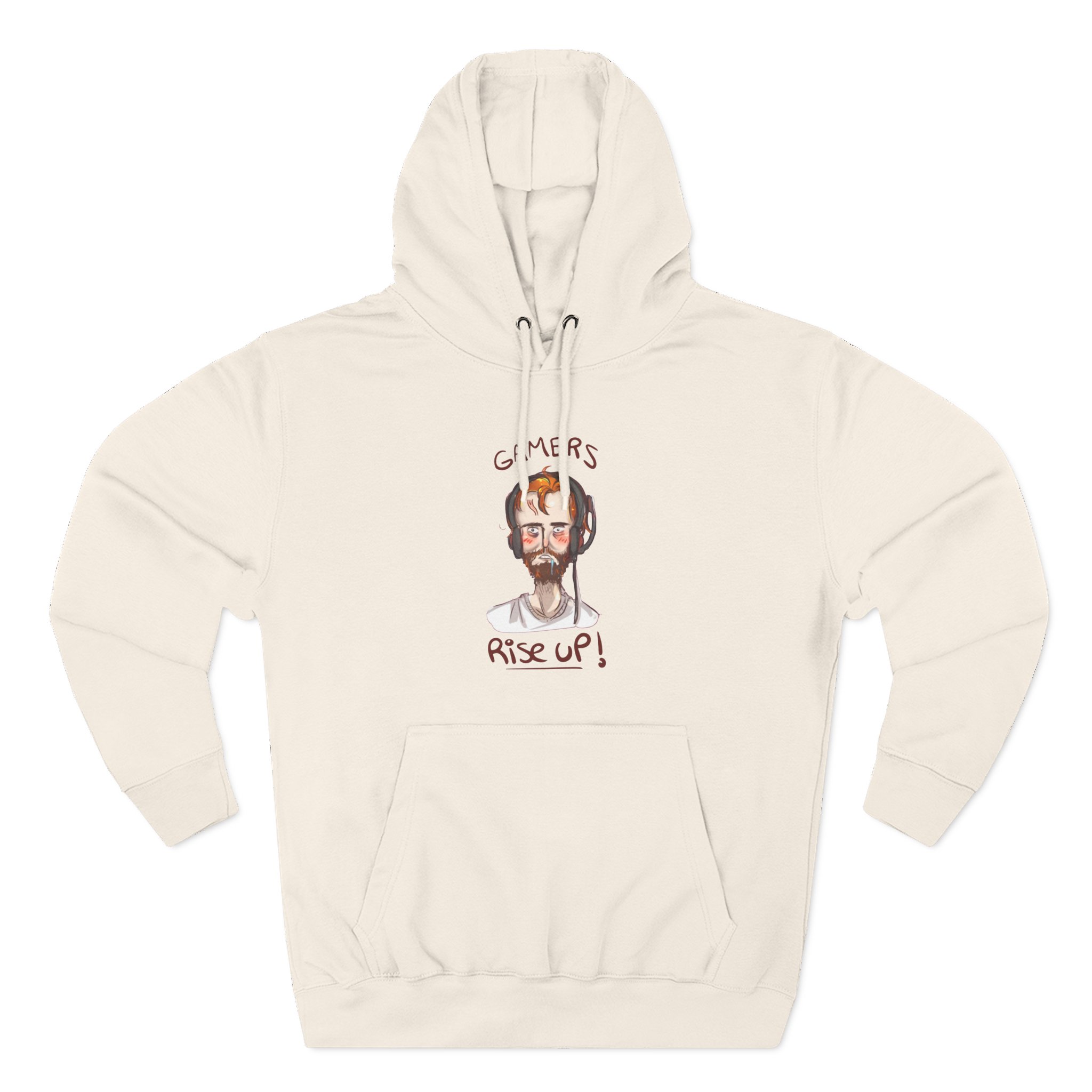 Asmongold Three-Panel Fleece Hoodie