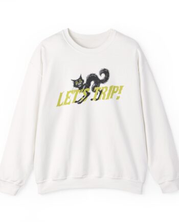 Sturniolo Let's Trip Cat Unisex Heavy Blend™ Crewneck Sweatshirt