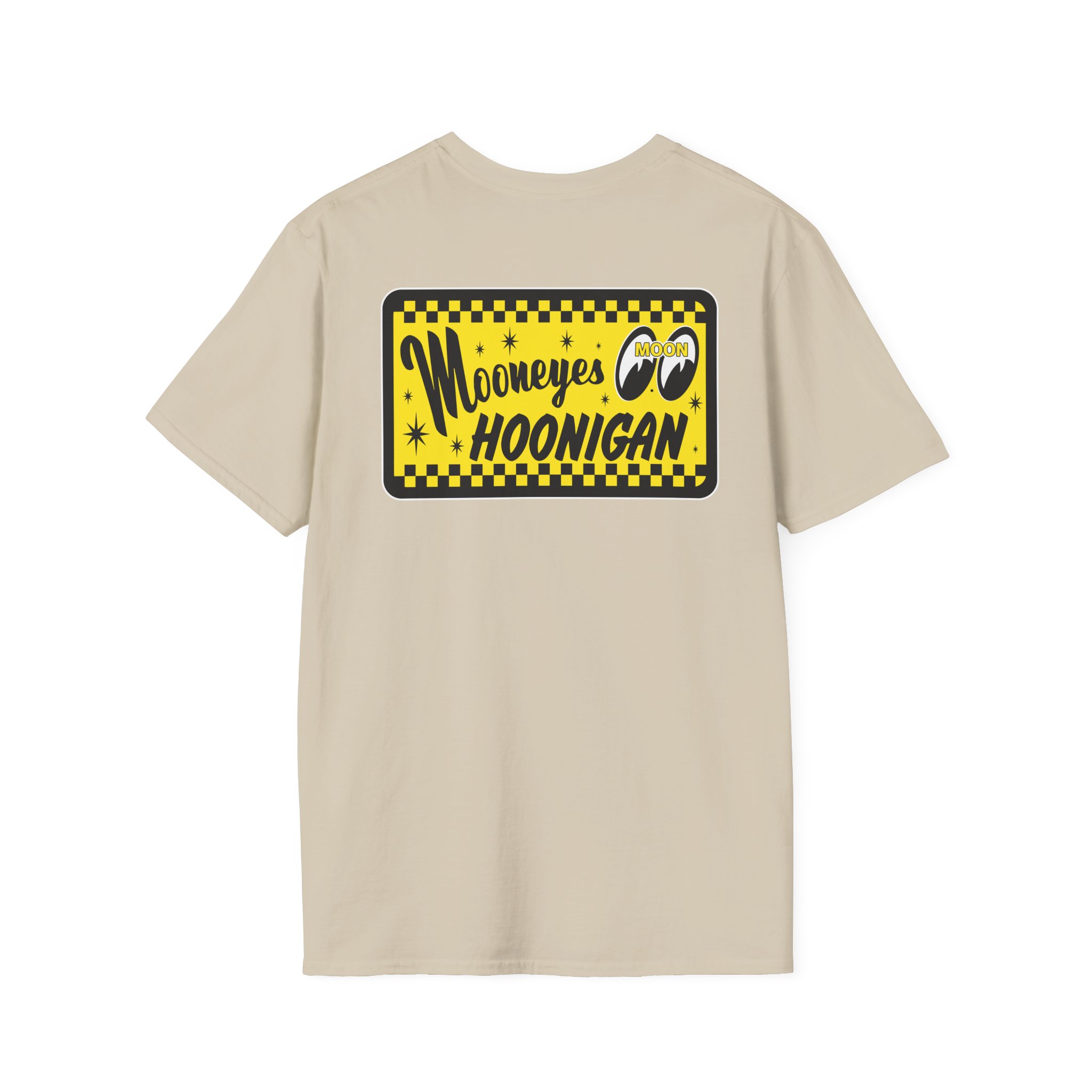 Hoonigan X Mooneyes Go With Hoon Unisex Softstyle T-Shirt