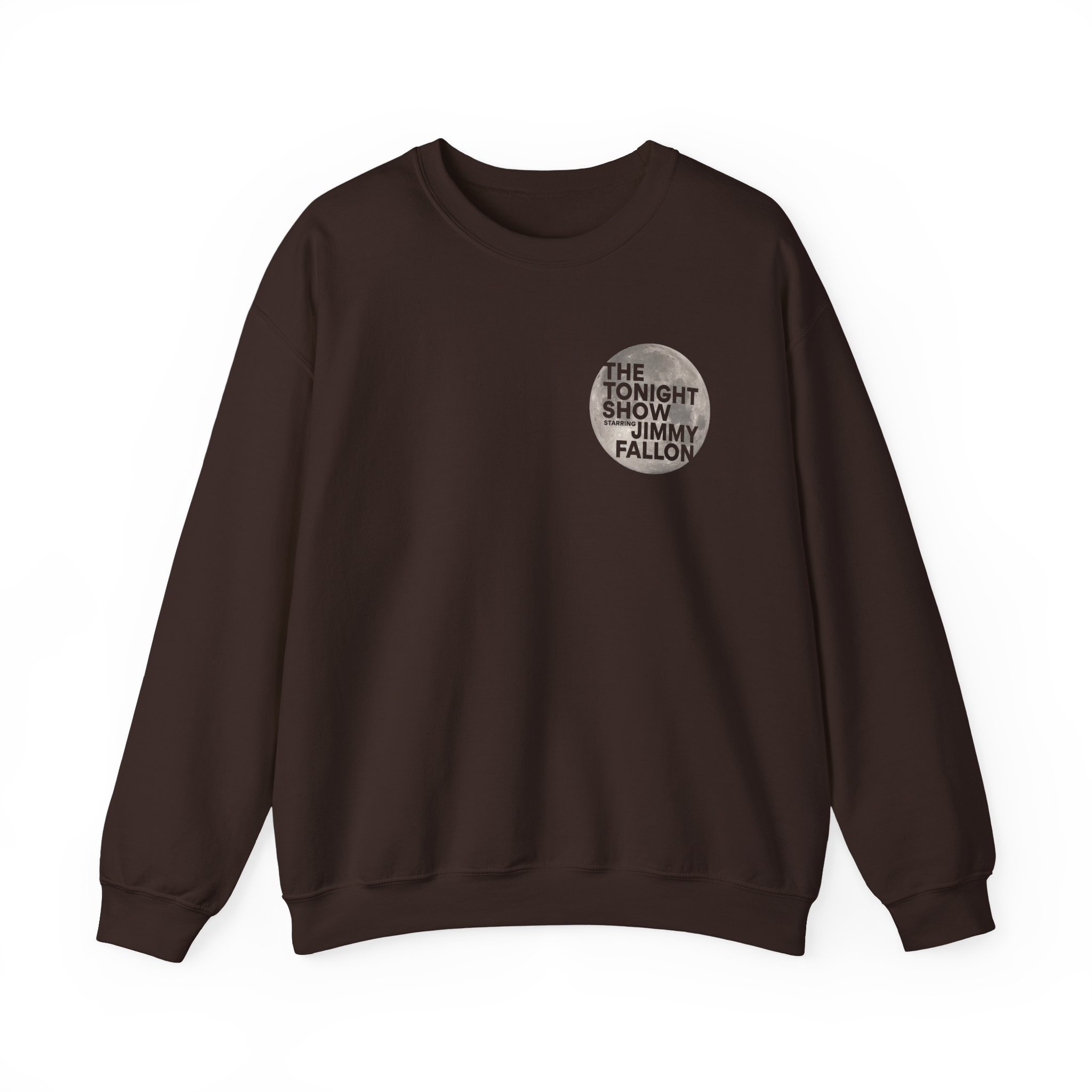 Jimmy Fallon Tonight Show Moon Logo Unisex Heavy Blendâ„¢ Crewneck Sweatshirt