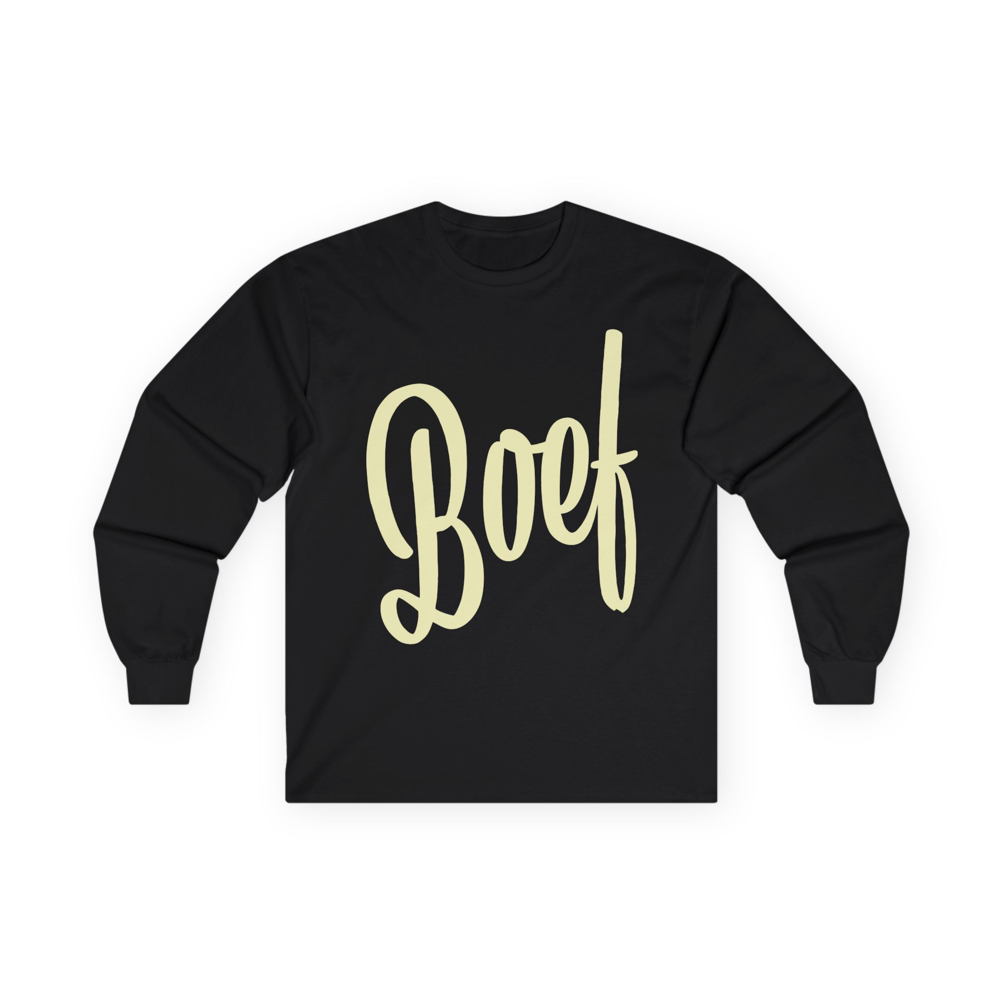 Boef Unisex Ultra Cotton Long Sleeve Tee
