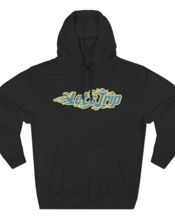 Sturniolo Let's Trip Flames Three-Panel Fleece Hoodie
