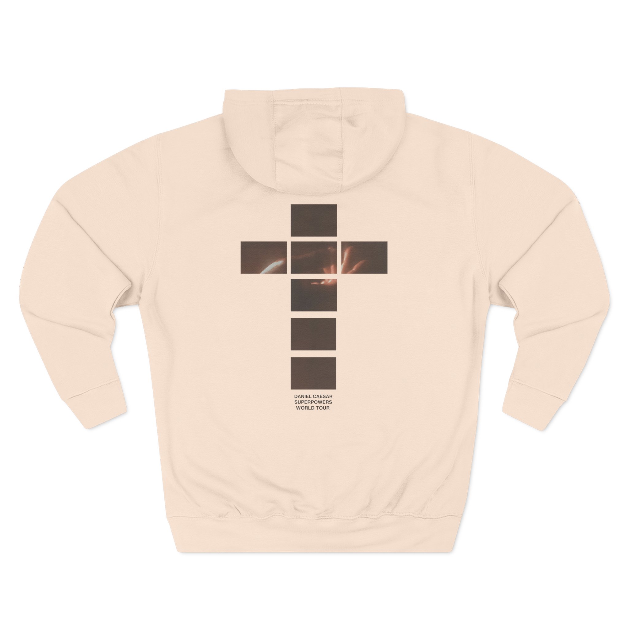 Daniel Caesar Superpowers World Tour Three-Panel Fleece Hoodie