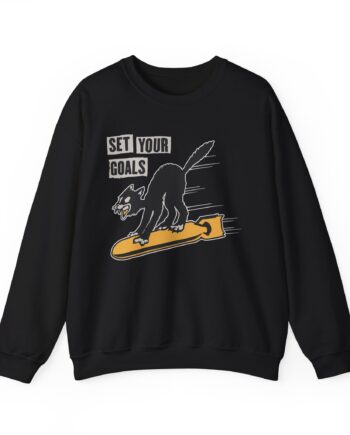 Set Your Goals Bomber Unisex Heavy Blend™ Crewneck Sweatshirt