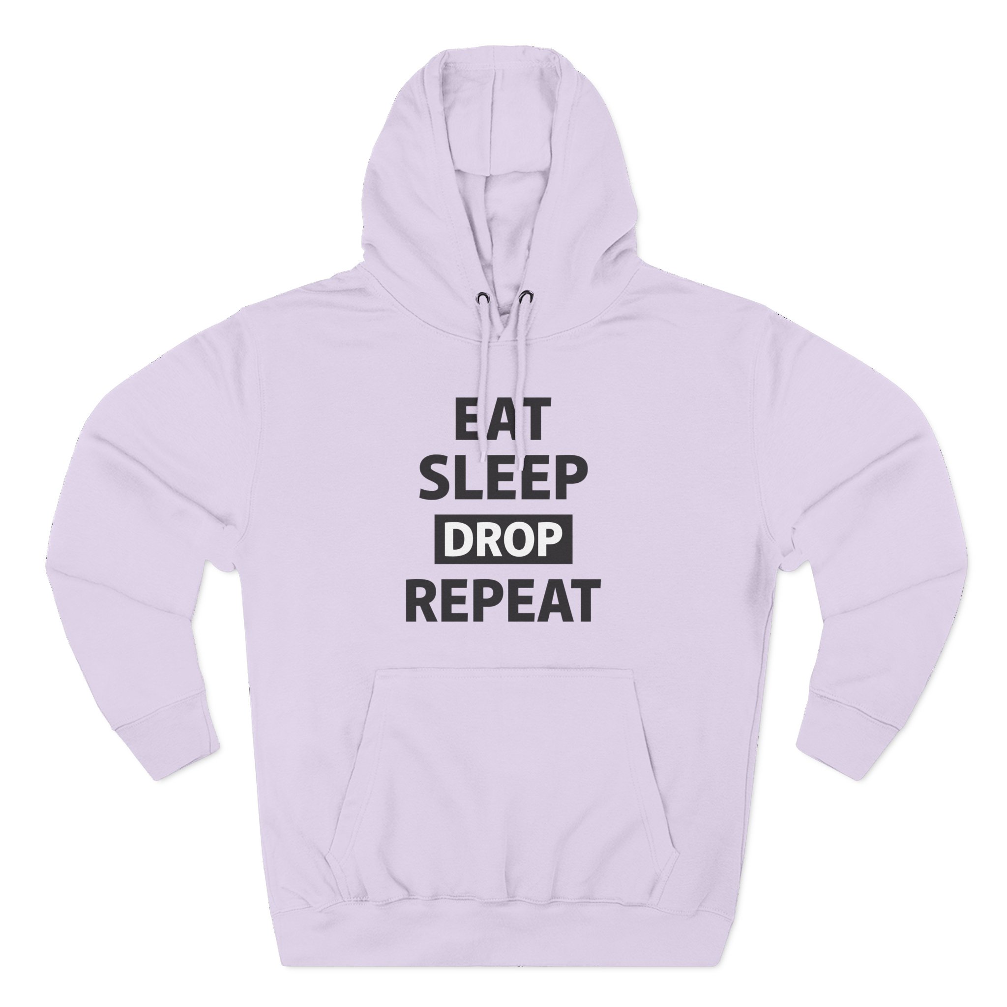 Morgz Eat Sleep Drop Repeat Three-Panel Fleece Hoodie