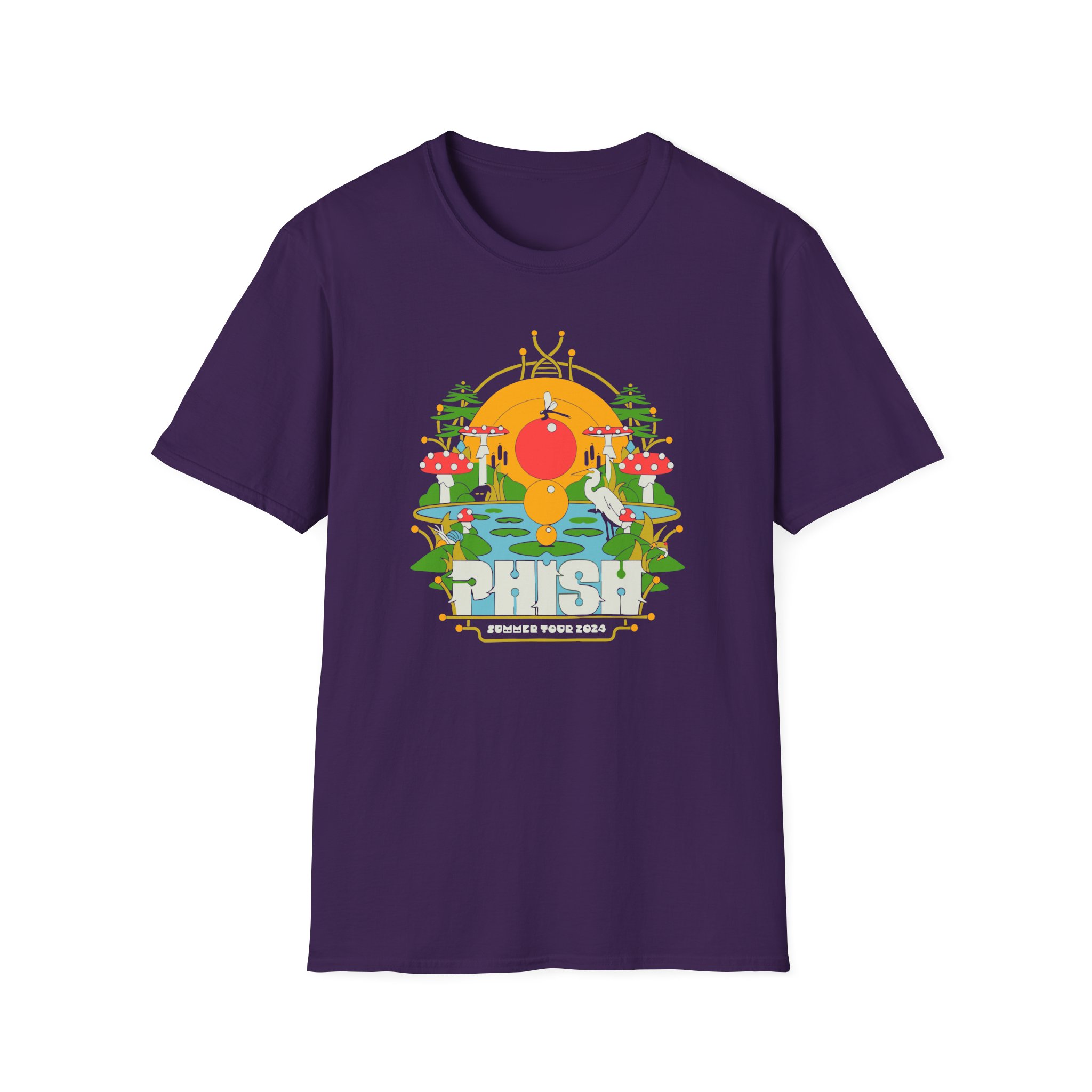 Phish Pond Life Summer 24 Unisex Softstyle T-Shirt
